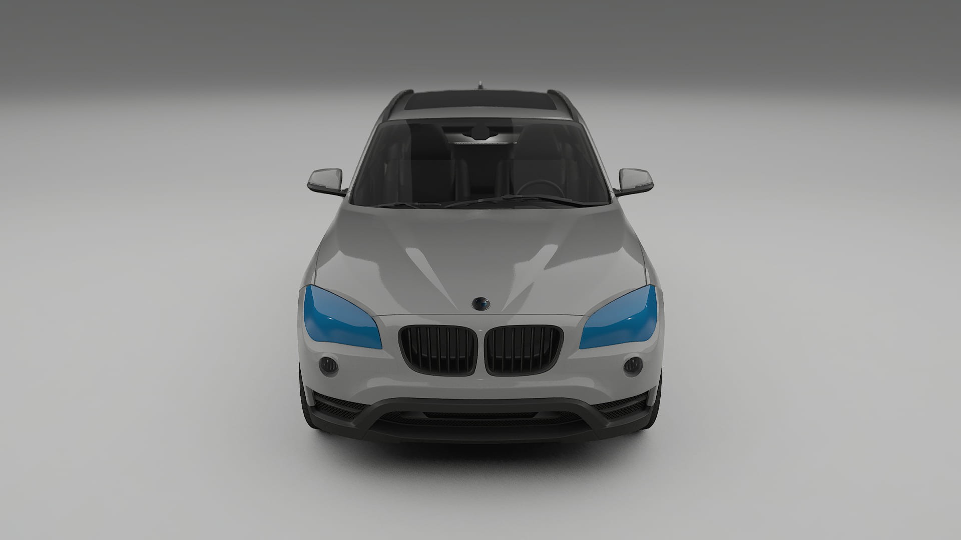 Lackskyddsfilm BMW X1 E84 | CrystalGuard Framskyddskit med Kolfiberhuv