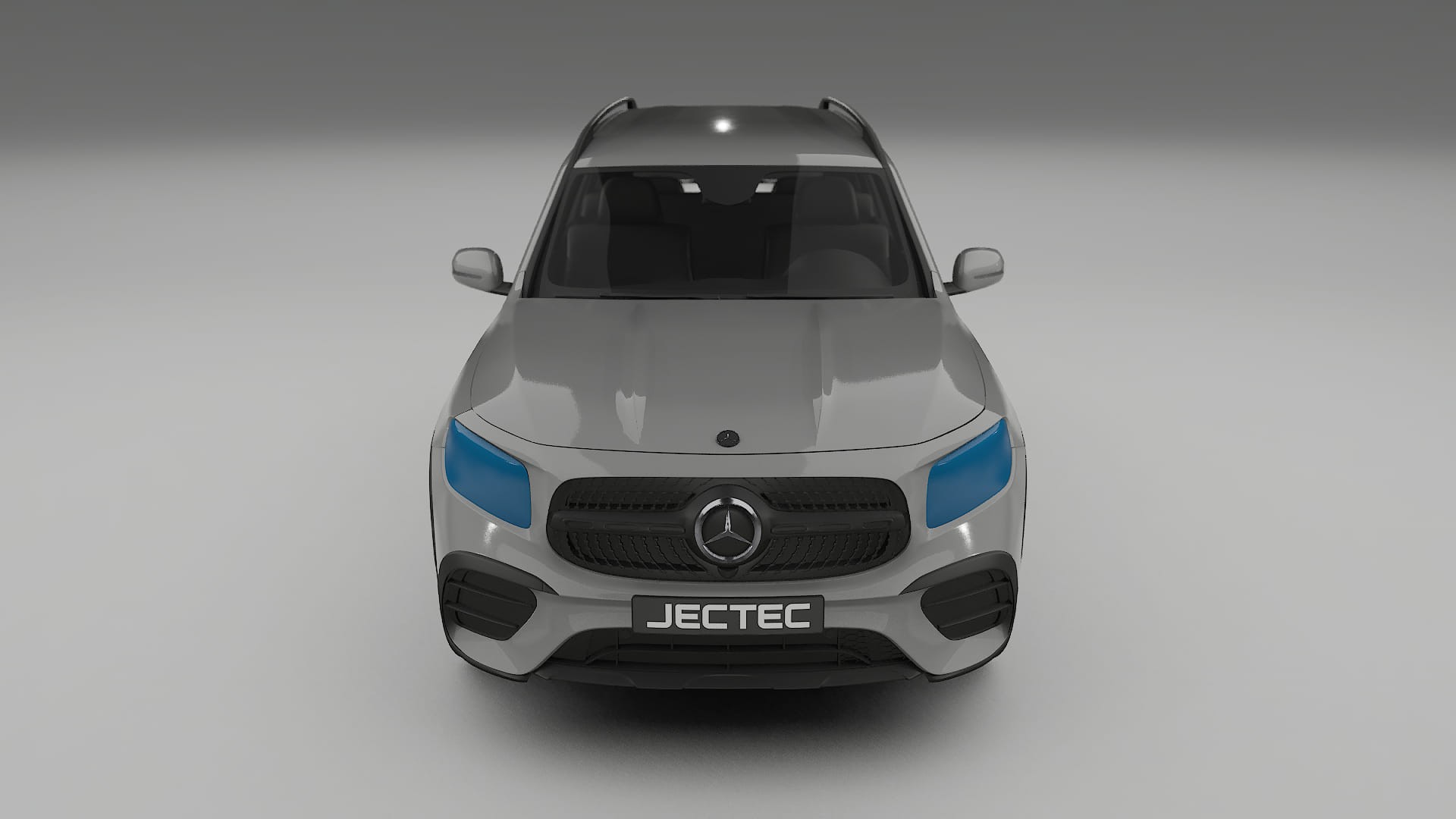 Lackskyddsfilm Mercedes AMG GLB | CrystalGuard Framskyddskit med Kolfiberhuv