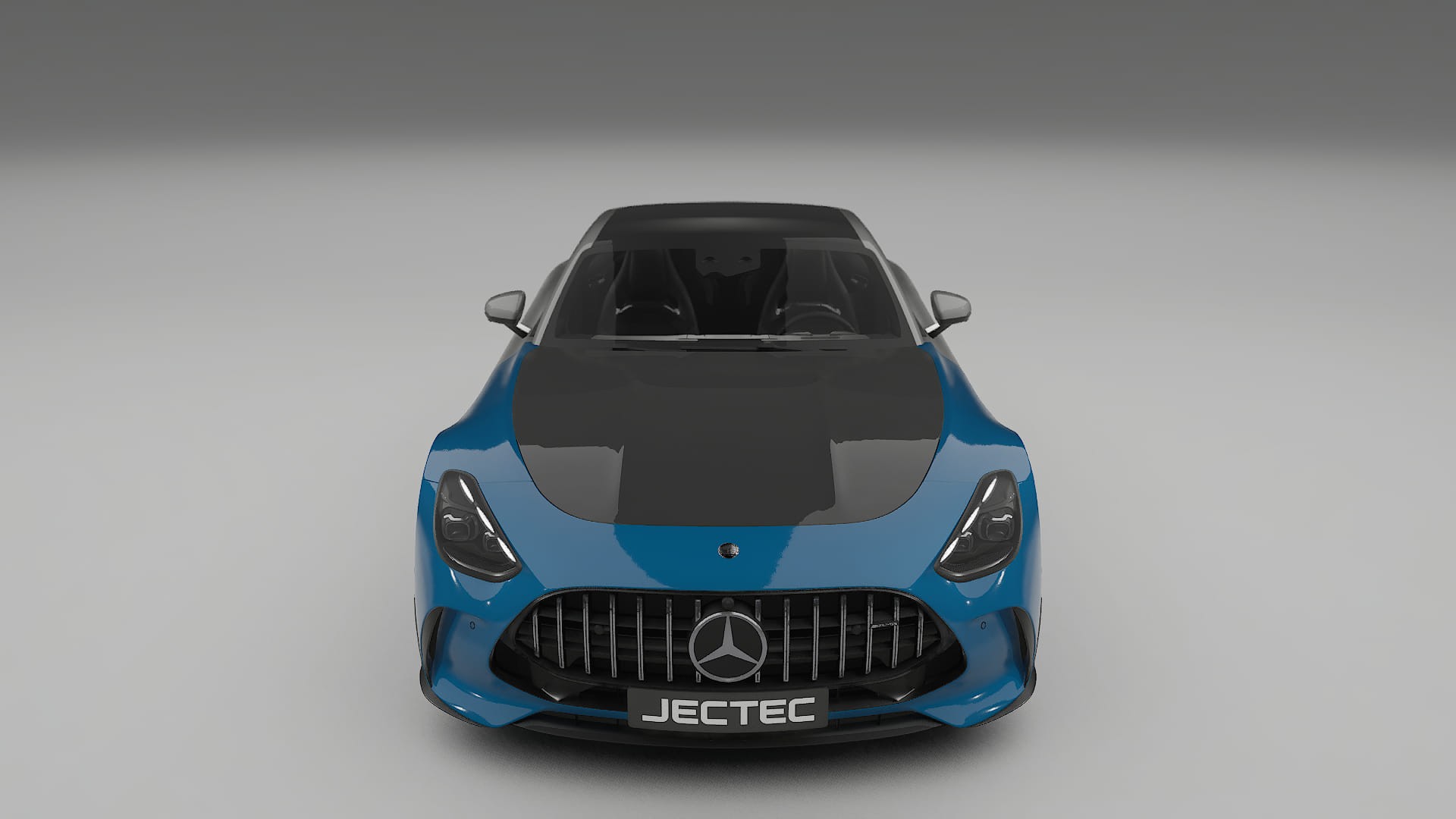 Lackskyddsfilm Mercedes AMG GT coupe C192 | CrystalGuard Framskyddskit med Kolfiberhuv