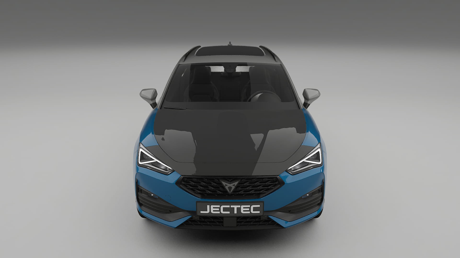 Lackskyddsfilm Seat Leon Cupra KL | CrystalGuard Framskyddskit med Kolfiberhuv