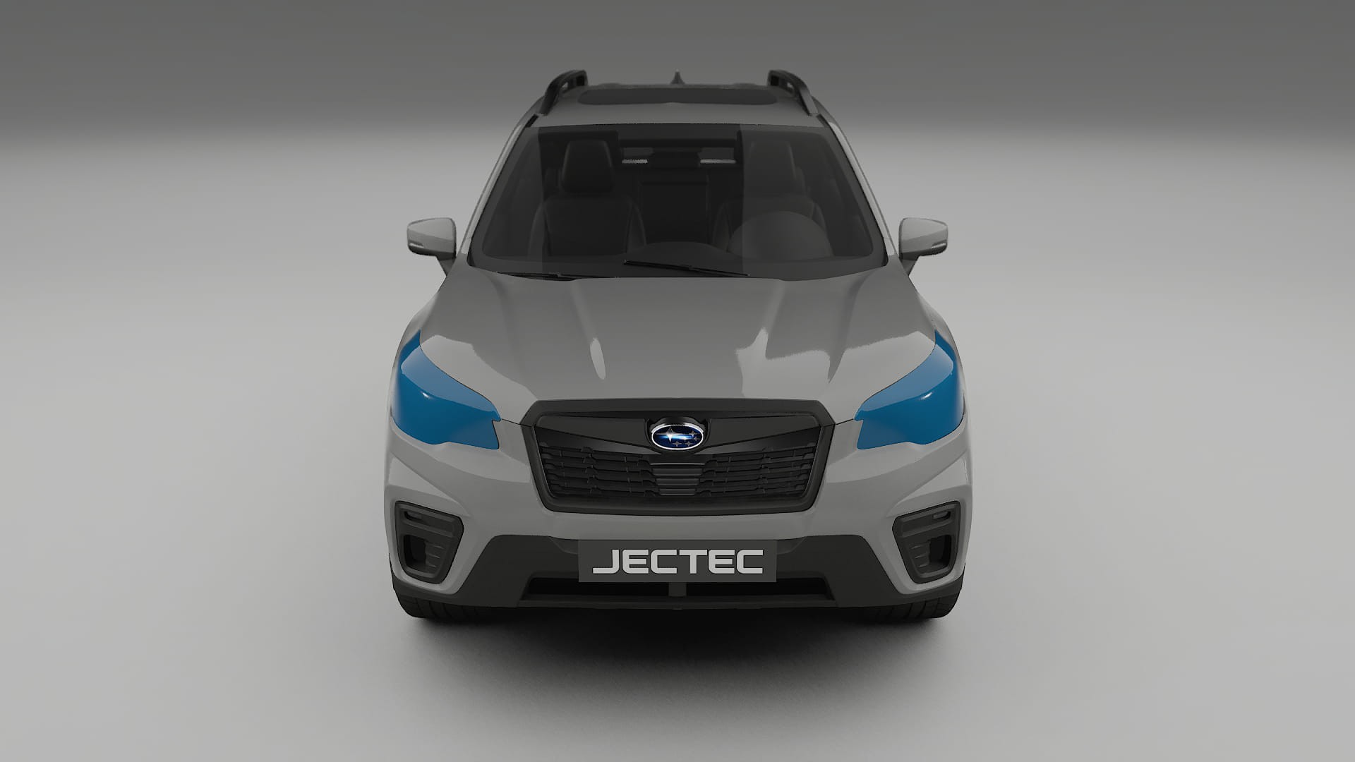 Lackskyddsfilm Subaru Forester V SK prefacelift | CrystalGuard Framskyddskit med Kolfiberhuv