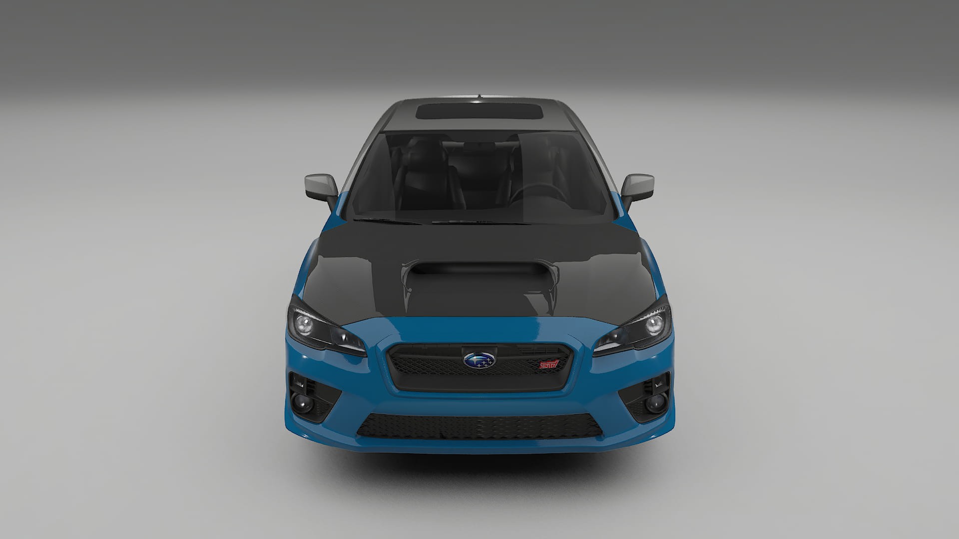 Lackskyddsfilm Subaru Impreza WRX Sti VA prefacelift | CrystalGuard Framskyddskit med Kolfiberhuv