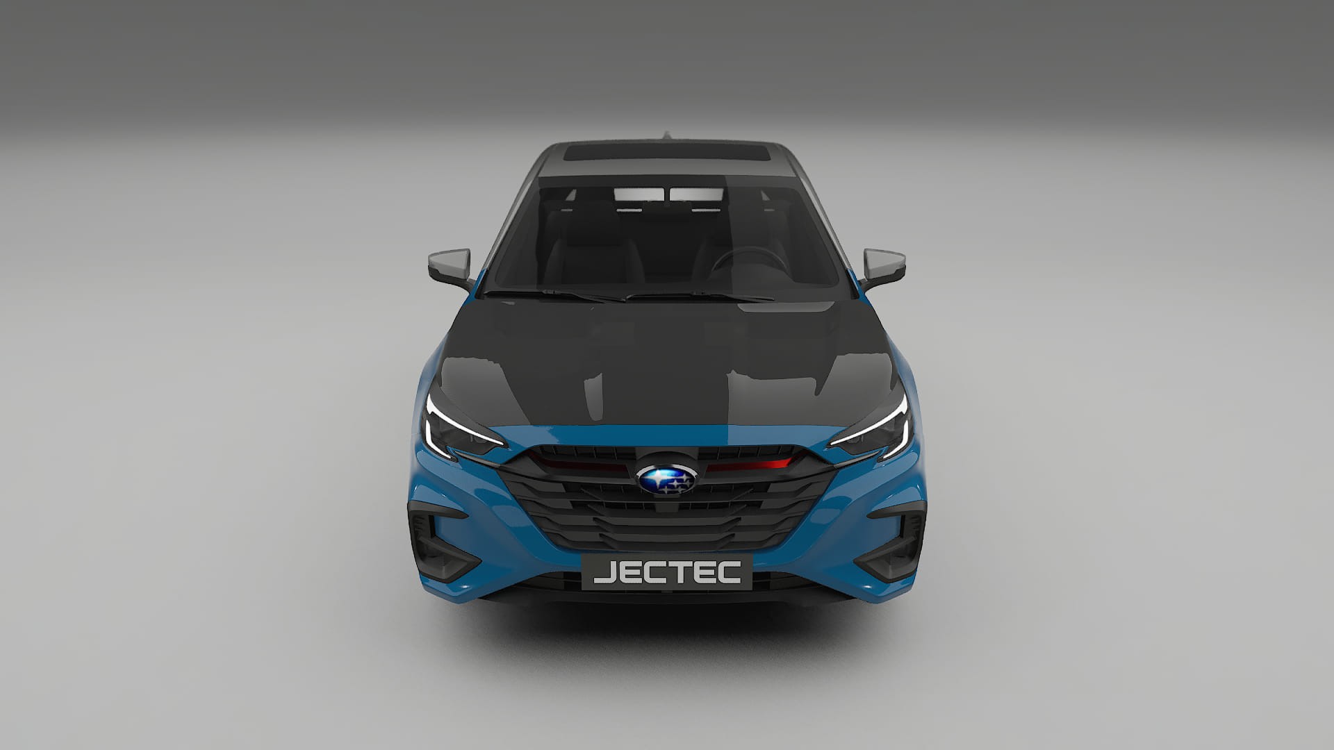 Lackskyddsfilm Subaru Legacy BW | CrystalGuard Framskyddskit med Kolfiberhuv