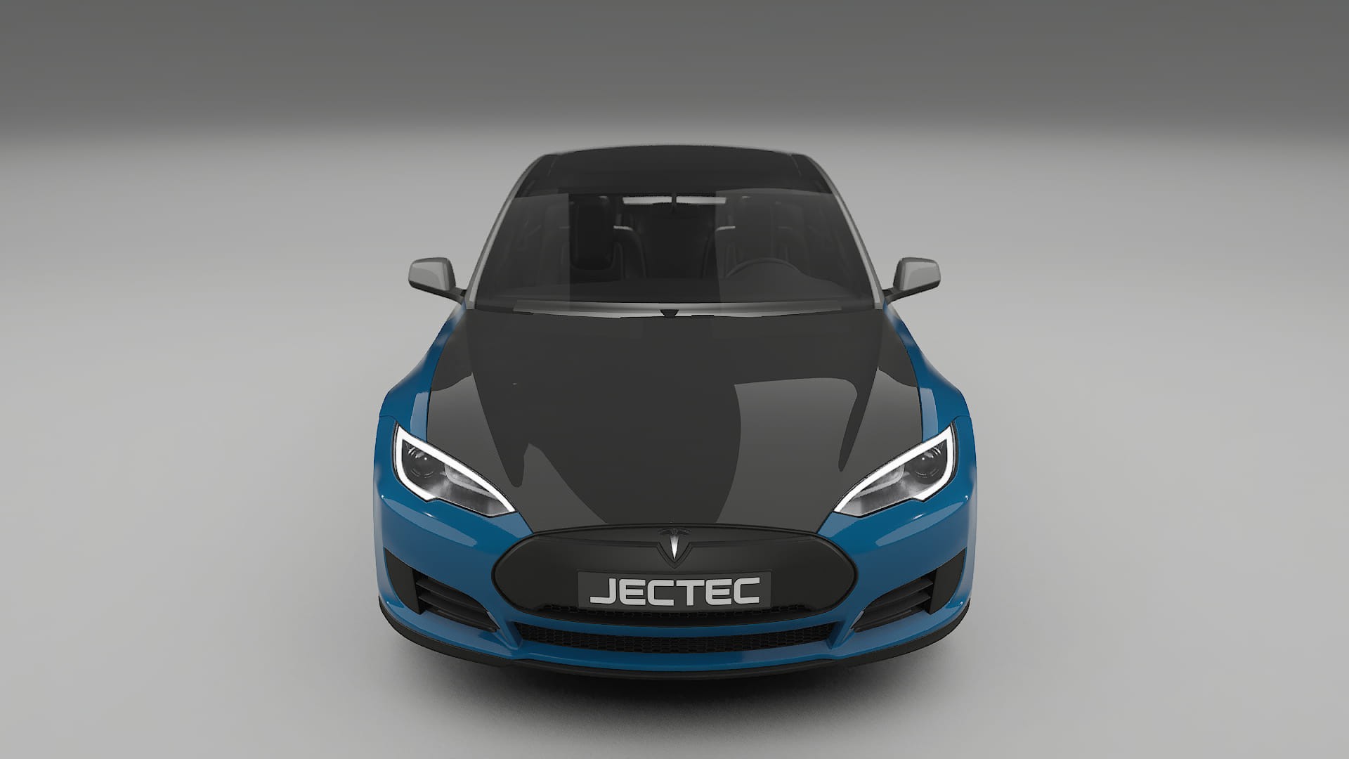 Lackskyddsfilm Tesla Model-S | CrystalGuard Framskyddskit med Kolfiberhuv