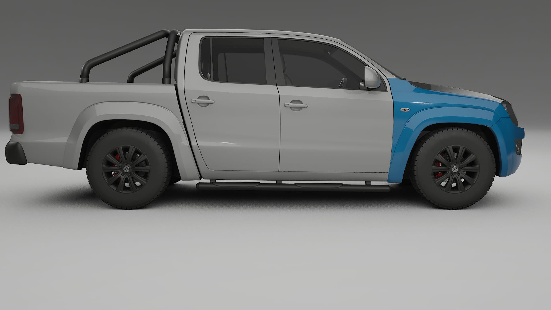 Lackskyddsfilm VW Amarok 2H | CrystalGuard Framskyddskit med Kolfiberhuv 2