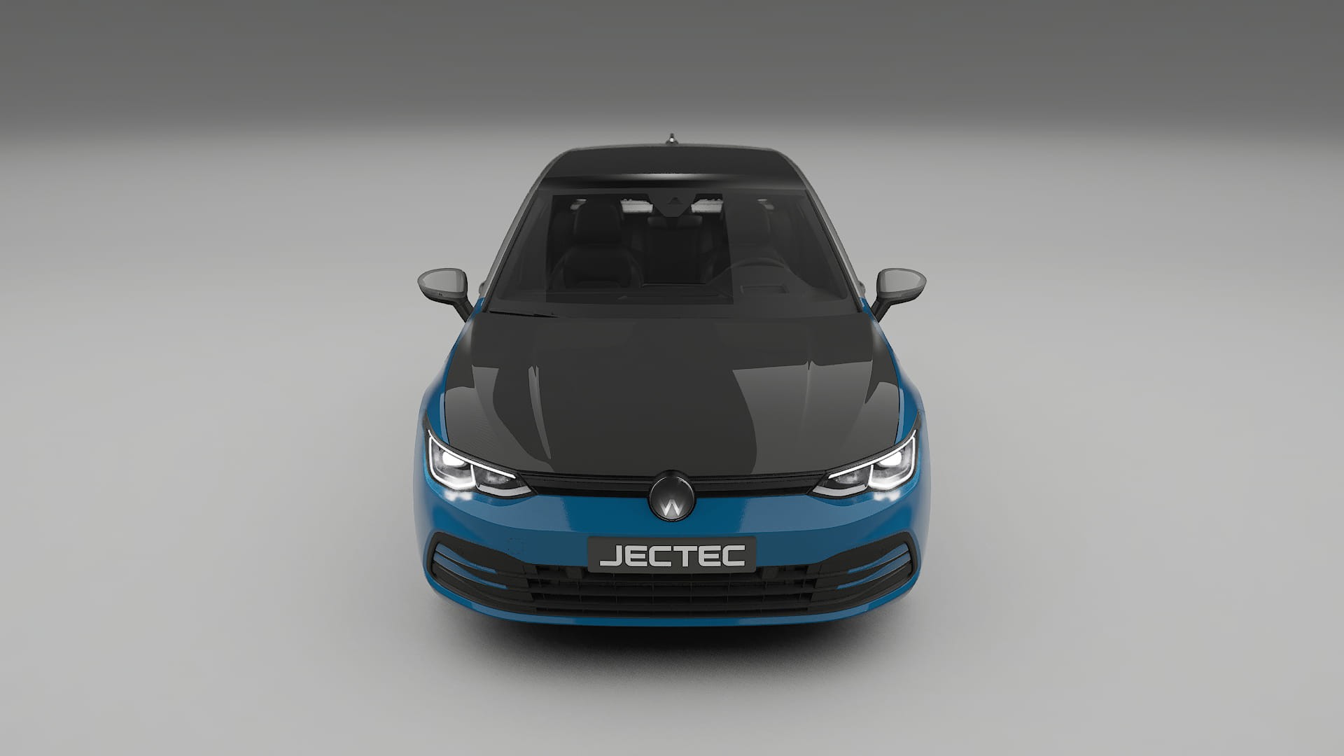 Lackskyddsfilm VW Golf Mk8 | CrystalGuard Framskyddskit med Kolfiberhuv