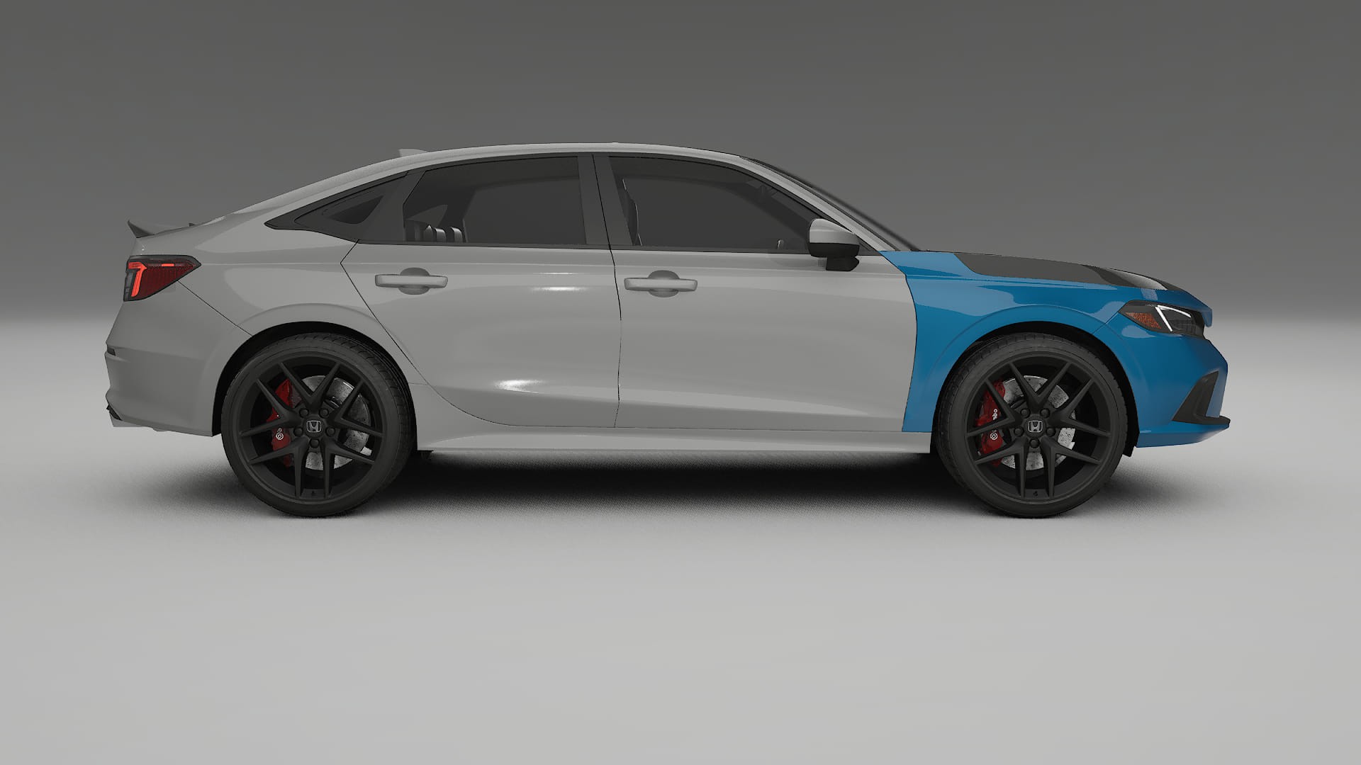 Lackskyddsfilm Honda Civic Si | CrystalGuard Framskyddskit med Kolfiberhuv 2