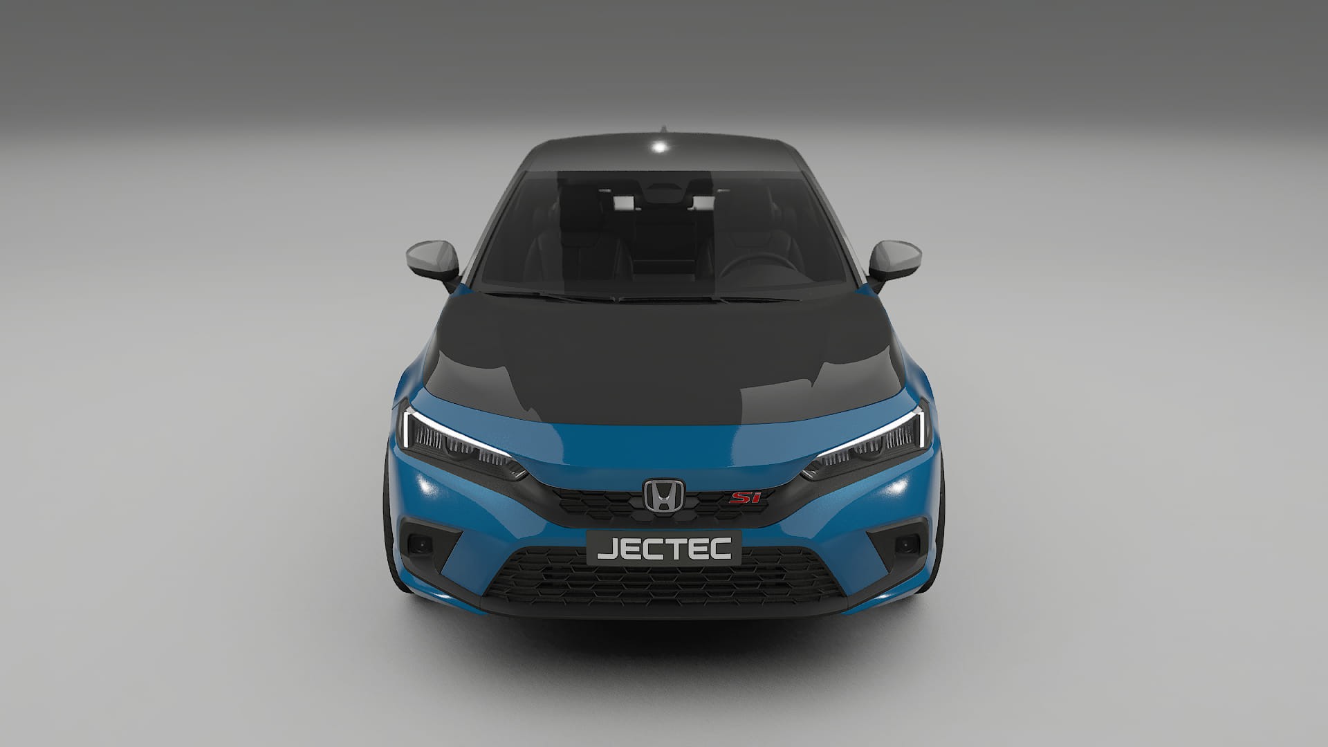 Lackskyddsfilm Honda Civic Si | CrystalGuard Framskyddskit med Kolfiberhuv