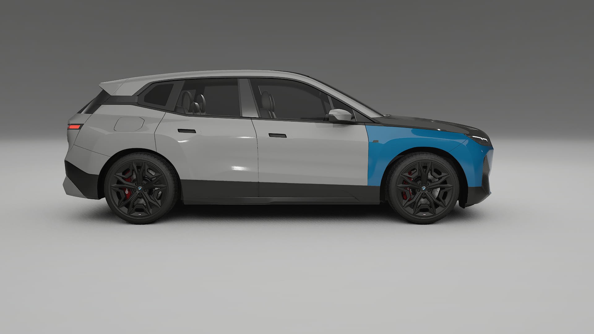 Lackskyddsfilm BMW iX M60 | CrystalGuard Framskyddskit med Kolfiberhuv