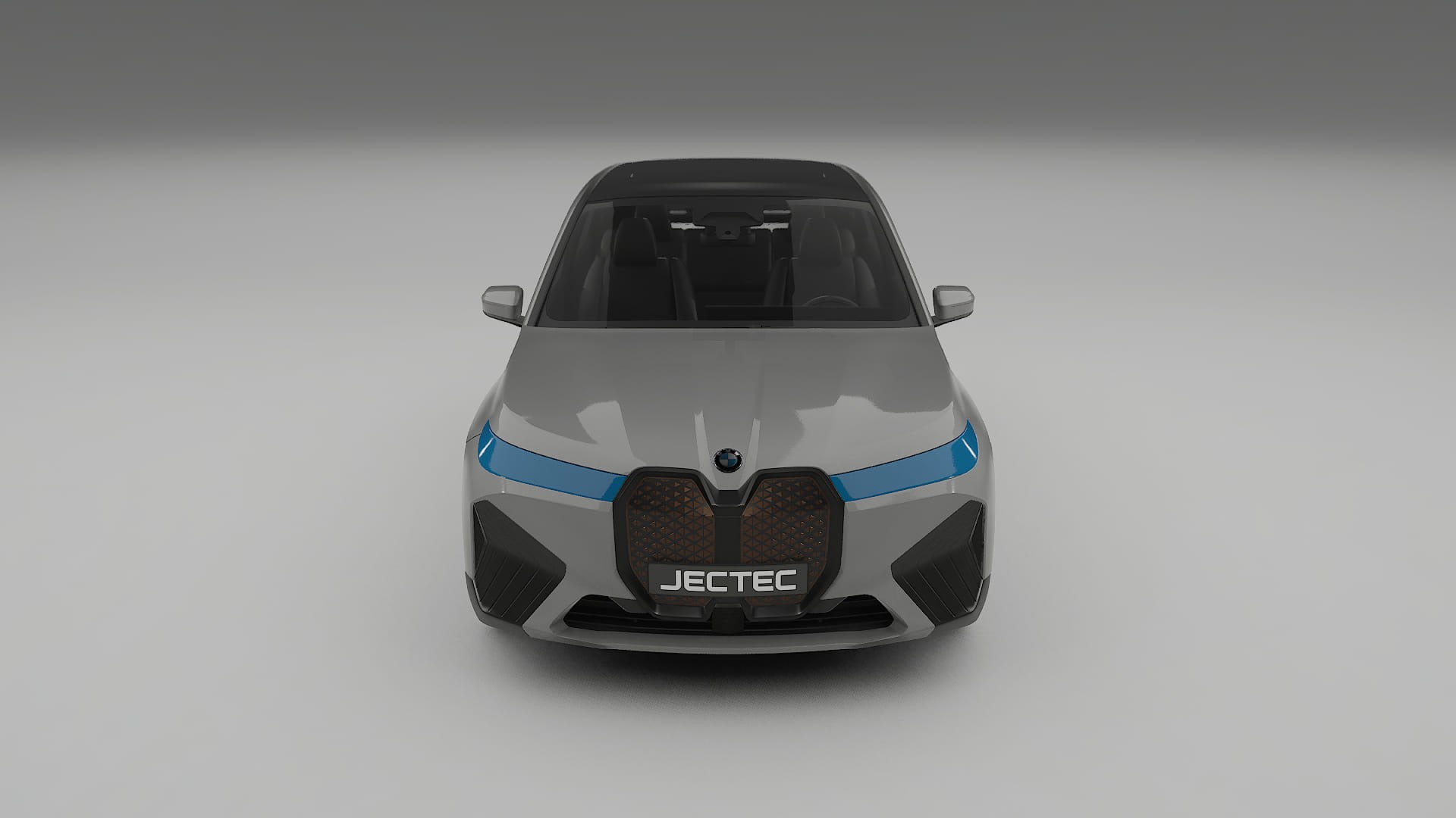 Lackskyddsfilm BMW iX M60 | CrystalGuard Framskyddskit med Kolfiberhuv