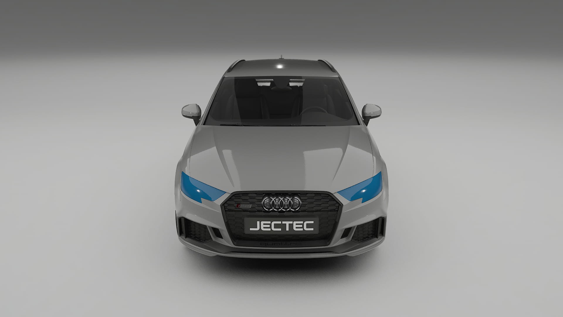 Lackskyddsfilm Audi RS3 Sportback 8V facelift LCI | CrystalGuard Transparent TPU PPF Frontskyddssats