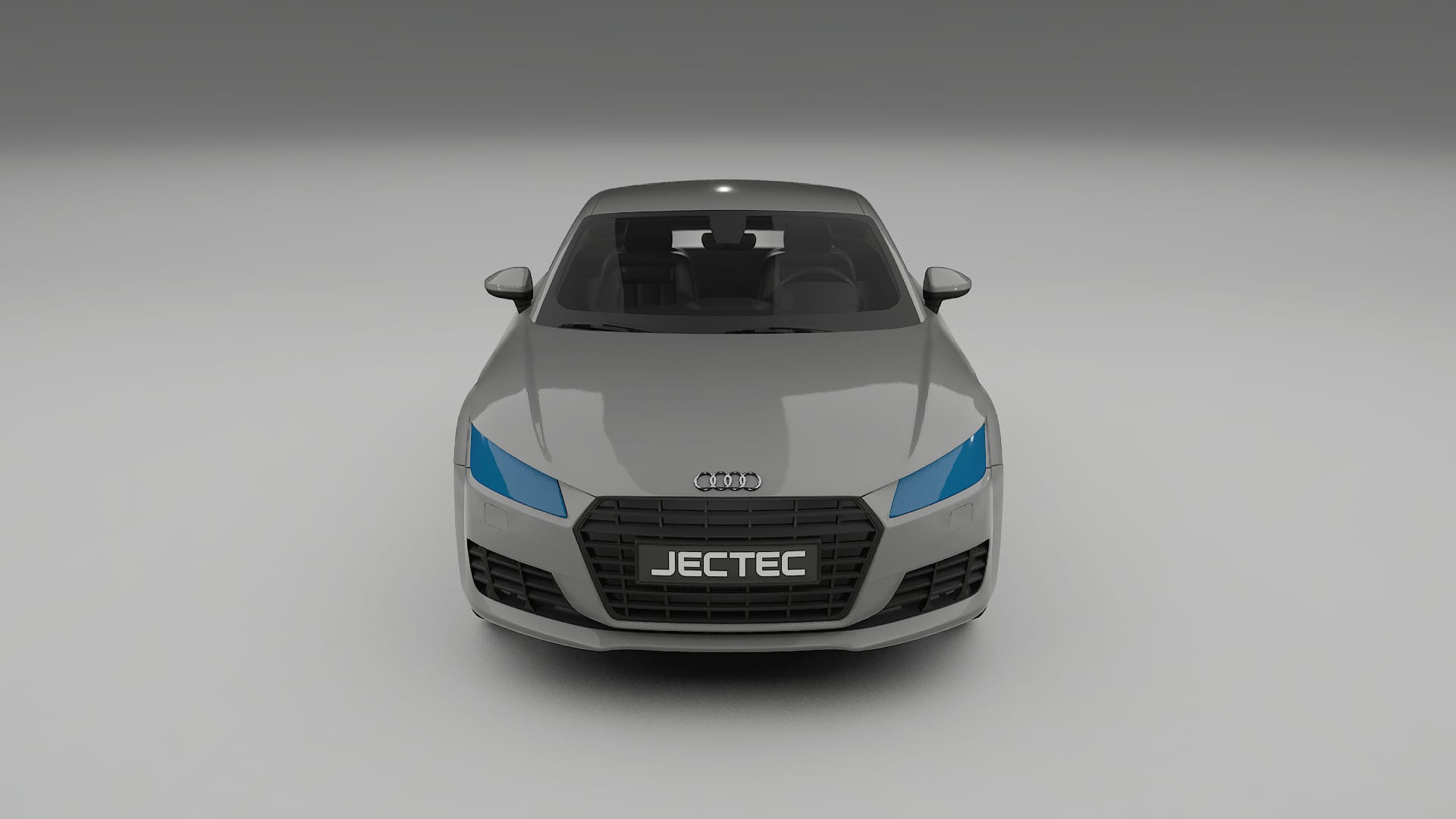 Lackskyddsfilm Audi TT Coupe 8S prefacelift pre-LCI | CrystalGuard Transparent TPU PPF Frontskyddssats
