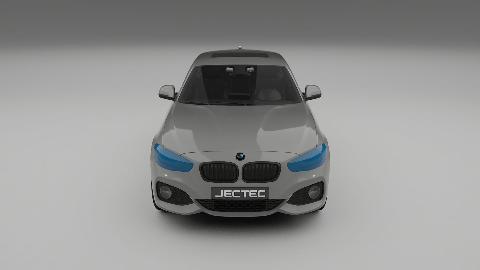 Lackskyddsfilm BMW 1 F20 facelift LCI | CrystalGuard Transparent TPU PPF Frontskyddssats