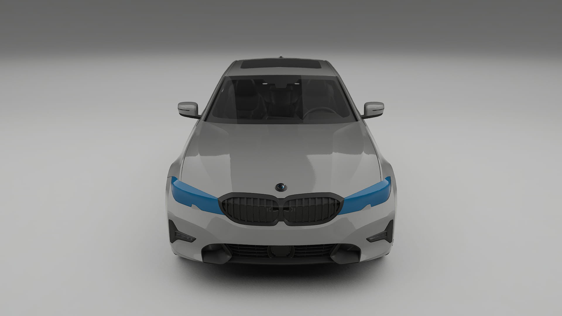 Lackskyddsfilm BMW 3 G20 prefacelift pre-LCI | CrystalGuard Transparent TPU PPF Frontskyddssats