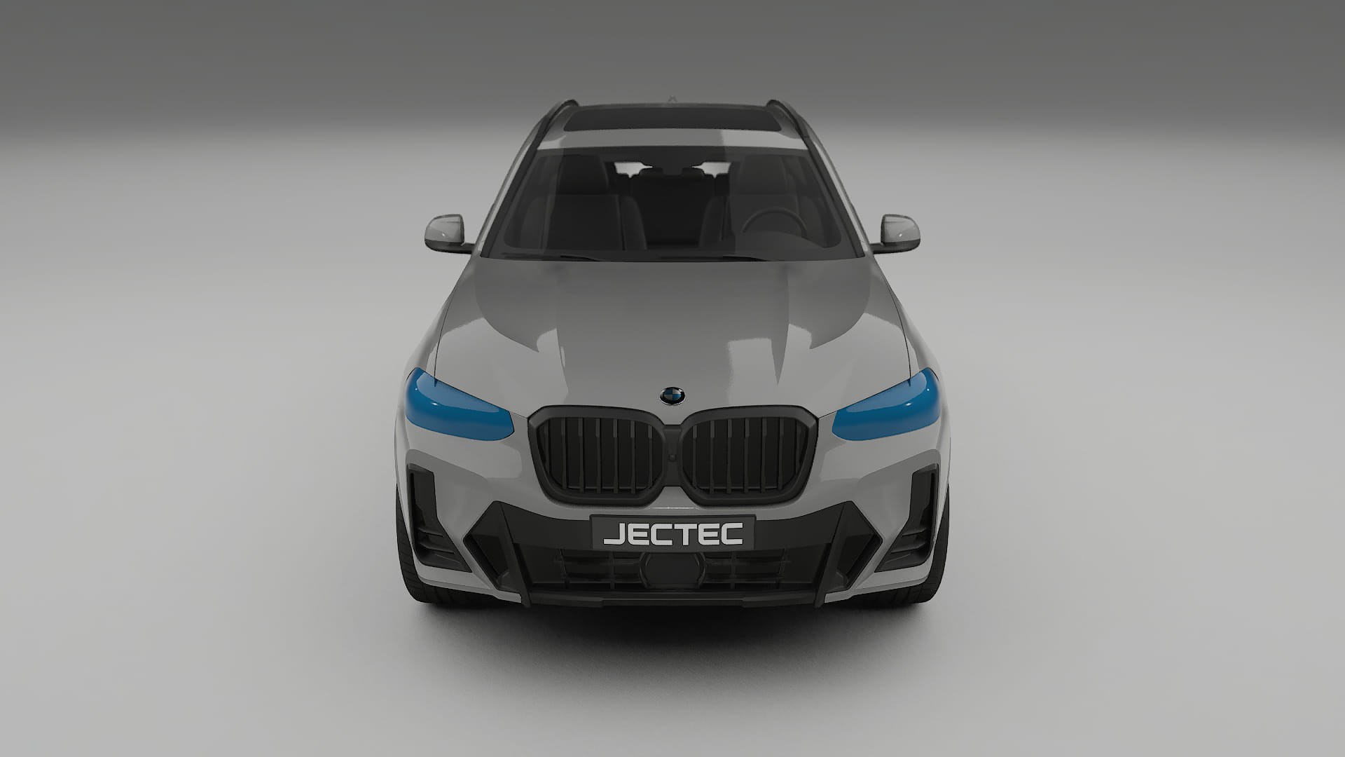Lackskyddsfilm BMW X3 G01 facelift LCI | CrystalGuard Transparent TPU PPF Frontskyddssats