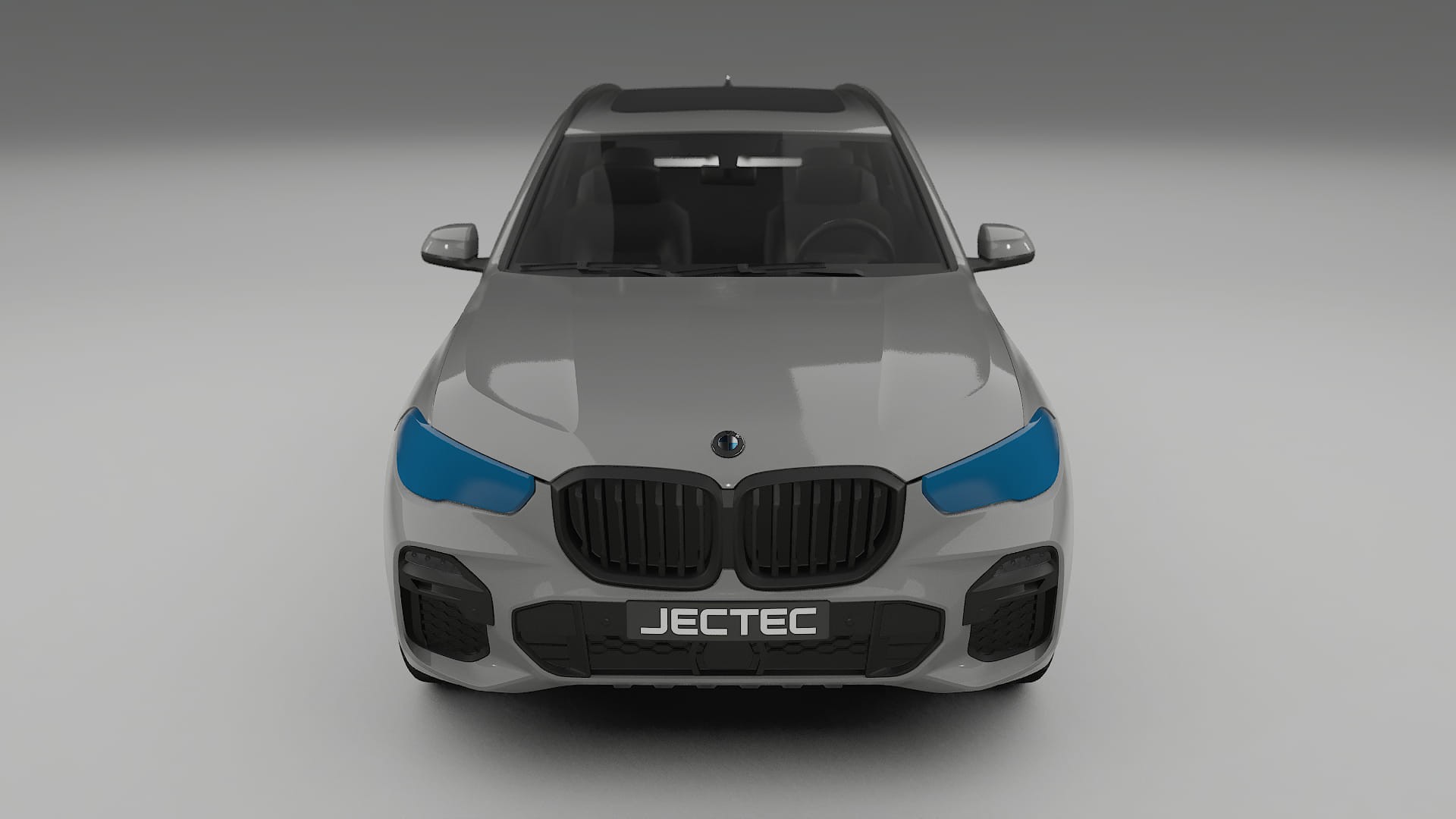 Lackskyddsfilm BMW X5 G05 M-Sport | CrystalGuard Transparent TPU PPF Frontskyddssats