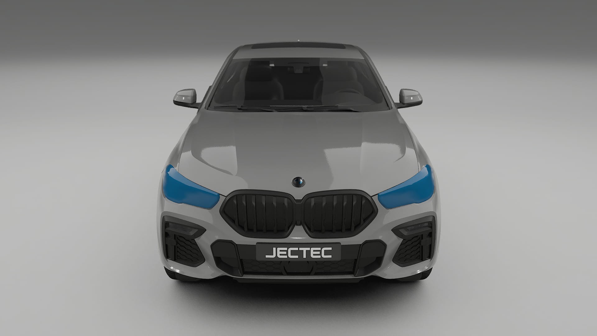 Lackskyddsfilm BMW X6 G06 F96 | CrystalGuard Transparent TPU PPF Frontskyddssats