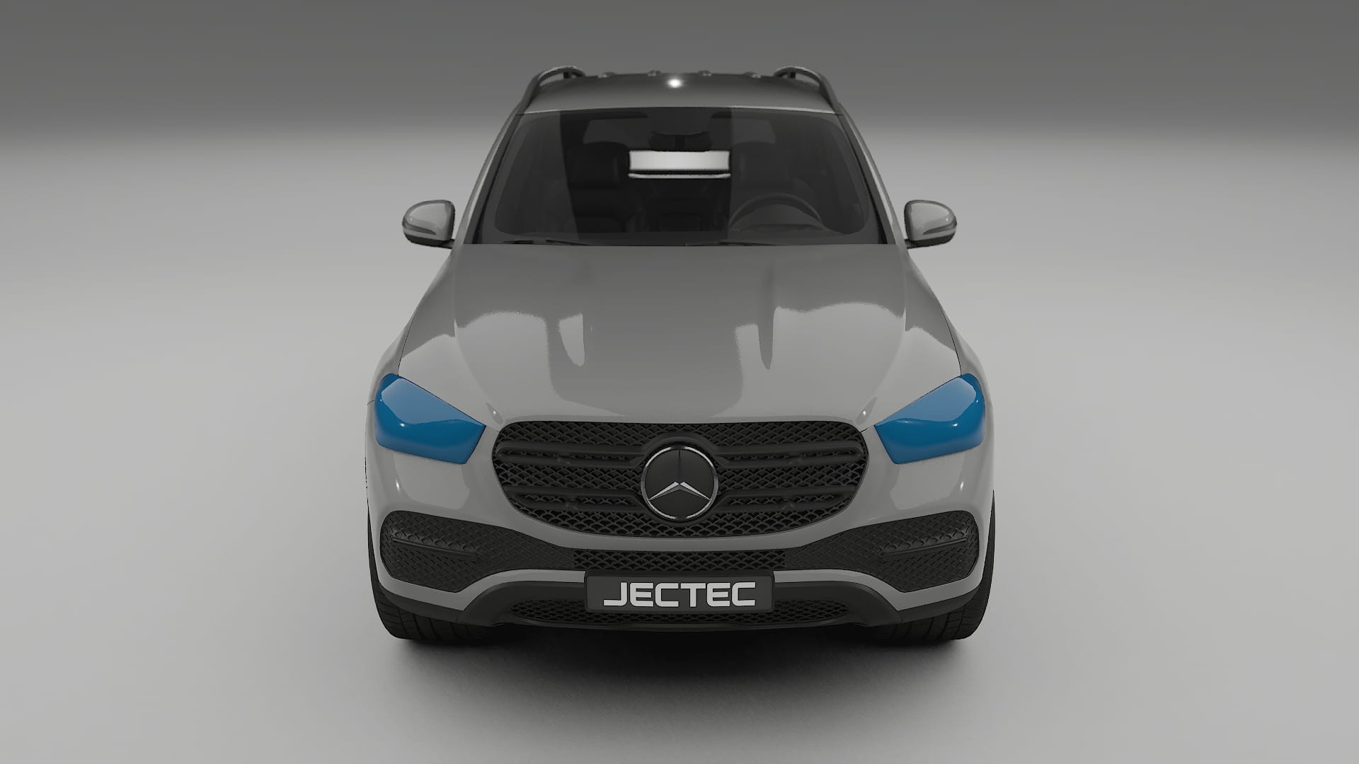Lackskyddsfilm Mercedes GLE W167 | CrystalGuard Transparent TPU PPF Frontskyddssats