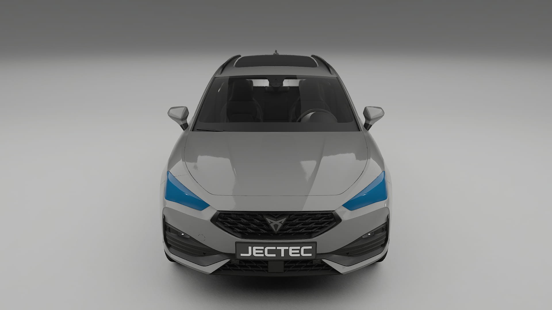 Lackskyddsfilm Seat Leon Cupra KL | CrystalGuard Transparent TPU PPF Frontskyddssats