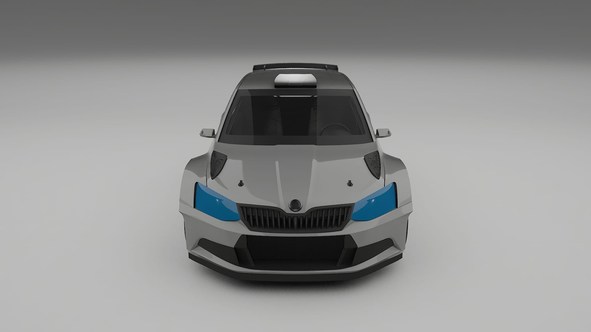 Lackskyddsfilm Škoda Fabia R5 6V | CrystalGuard Transparent TPU PPF Frontskyddssats
