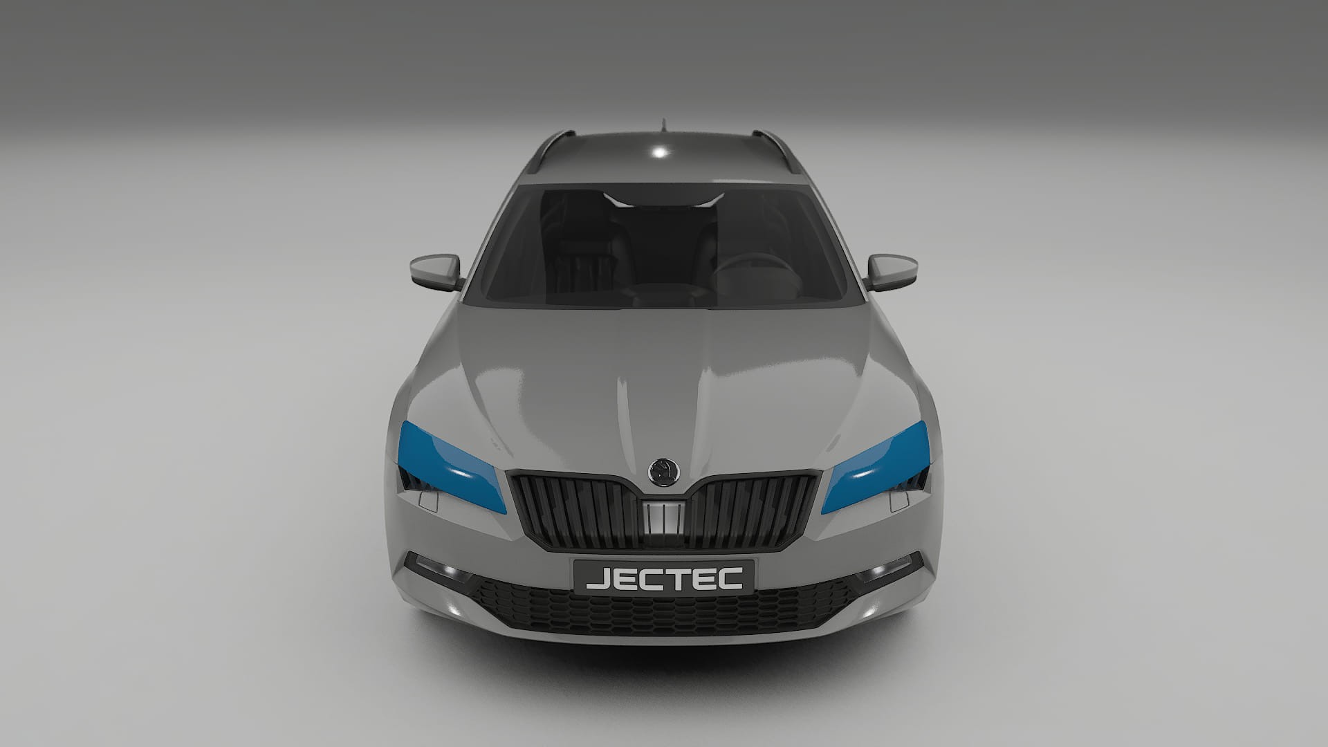 Lackskyddsfilm Škoda Superb B8 | CrystalGuard Transparent TPU PPF Frontskyddssats