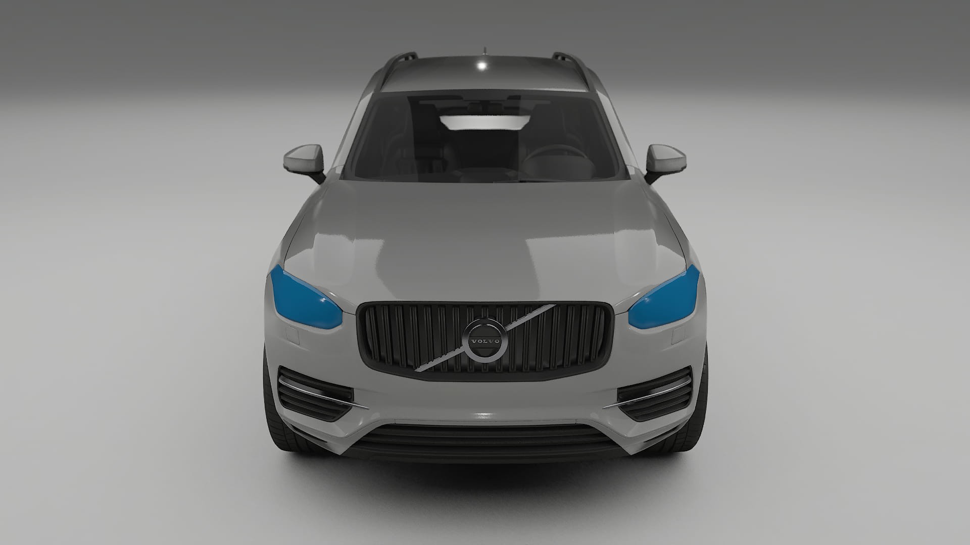 Lackskyddsfilm Volvo XC90 SPA | CrystalGuard Transparent TPU PPF Frontskyddssats