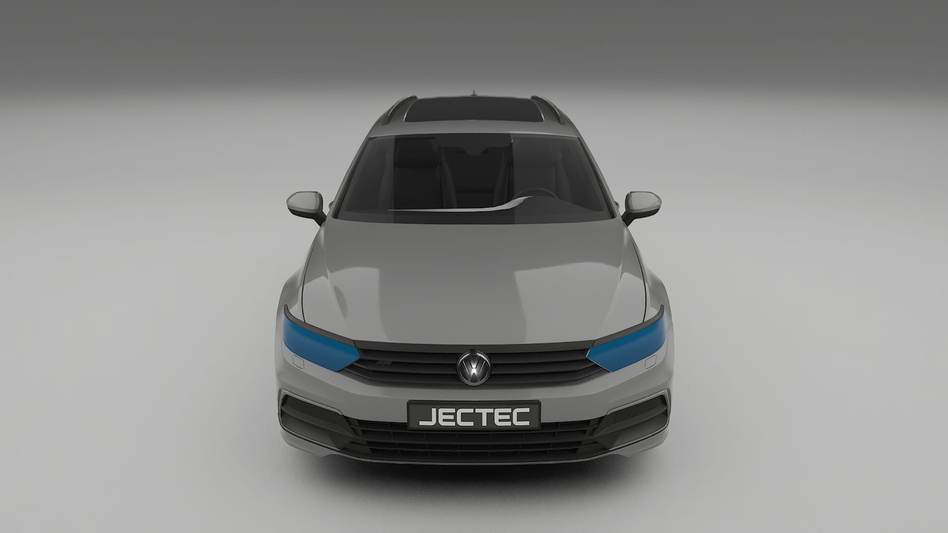 Lackskyddsfilm VW Passat Variant-R B8 | CrystalGuard Transparent TPU PPF Frontskyddssats