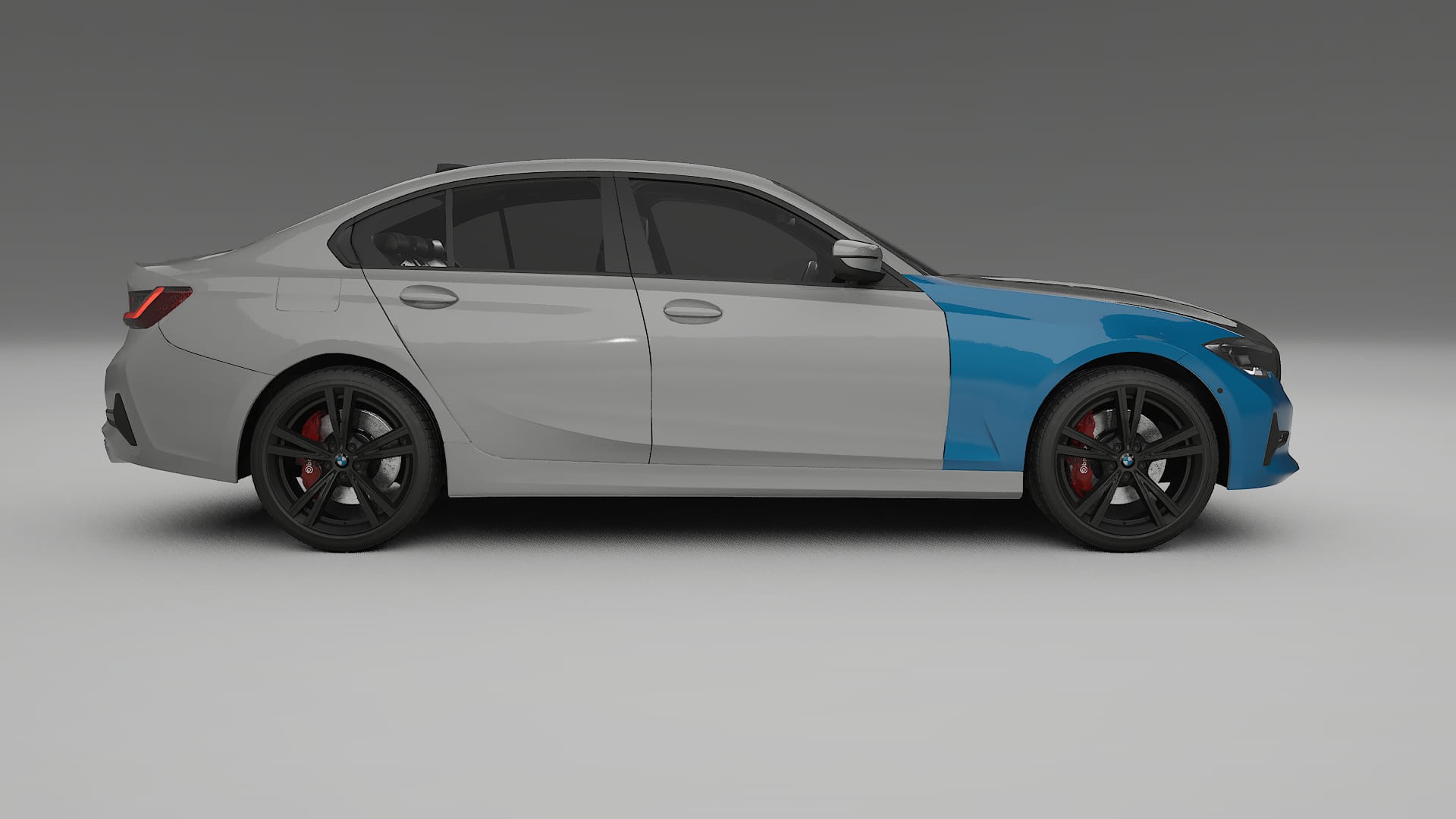 Lackskyddsfilm BMW 3 G20 prefacelift | CrystalGuard Framskyddskit med Kolfiberhuv 2