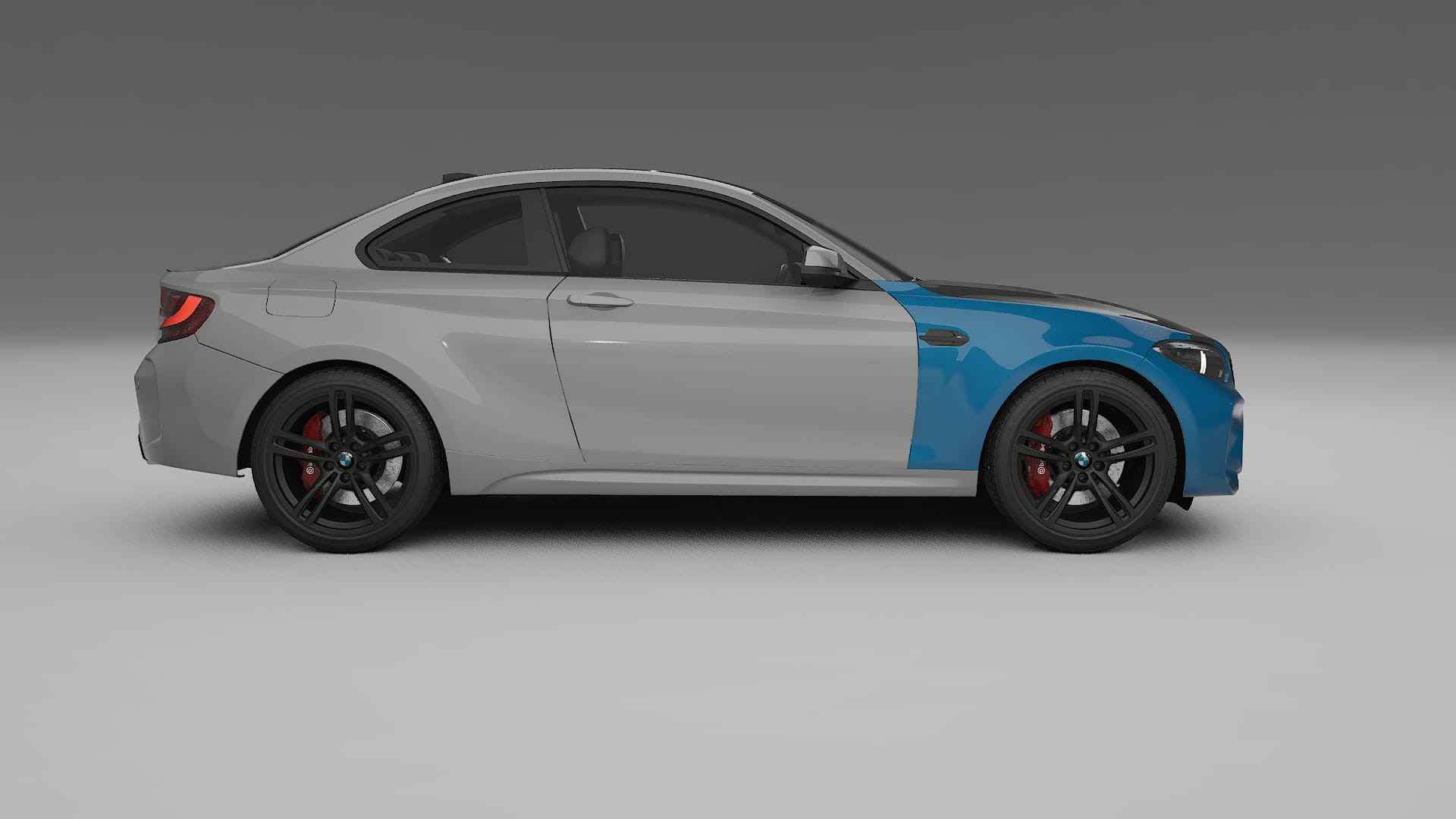 Lackskyddsfilm BMW M2 F87 facelift | CrystalGuard Framskyddskit med Kolfiberhuv 2