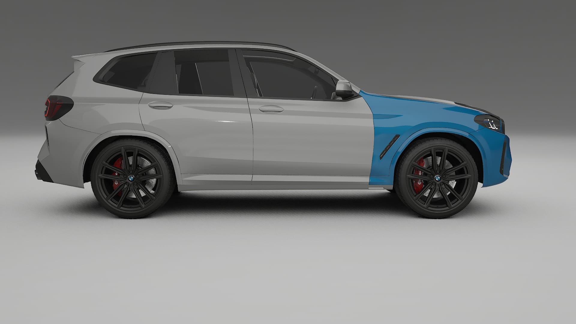 Lackskyddsfilm BMW X3 G01 facelift | CrystalGuard Framskyddskit med Kolfiberhuv