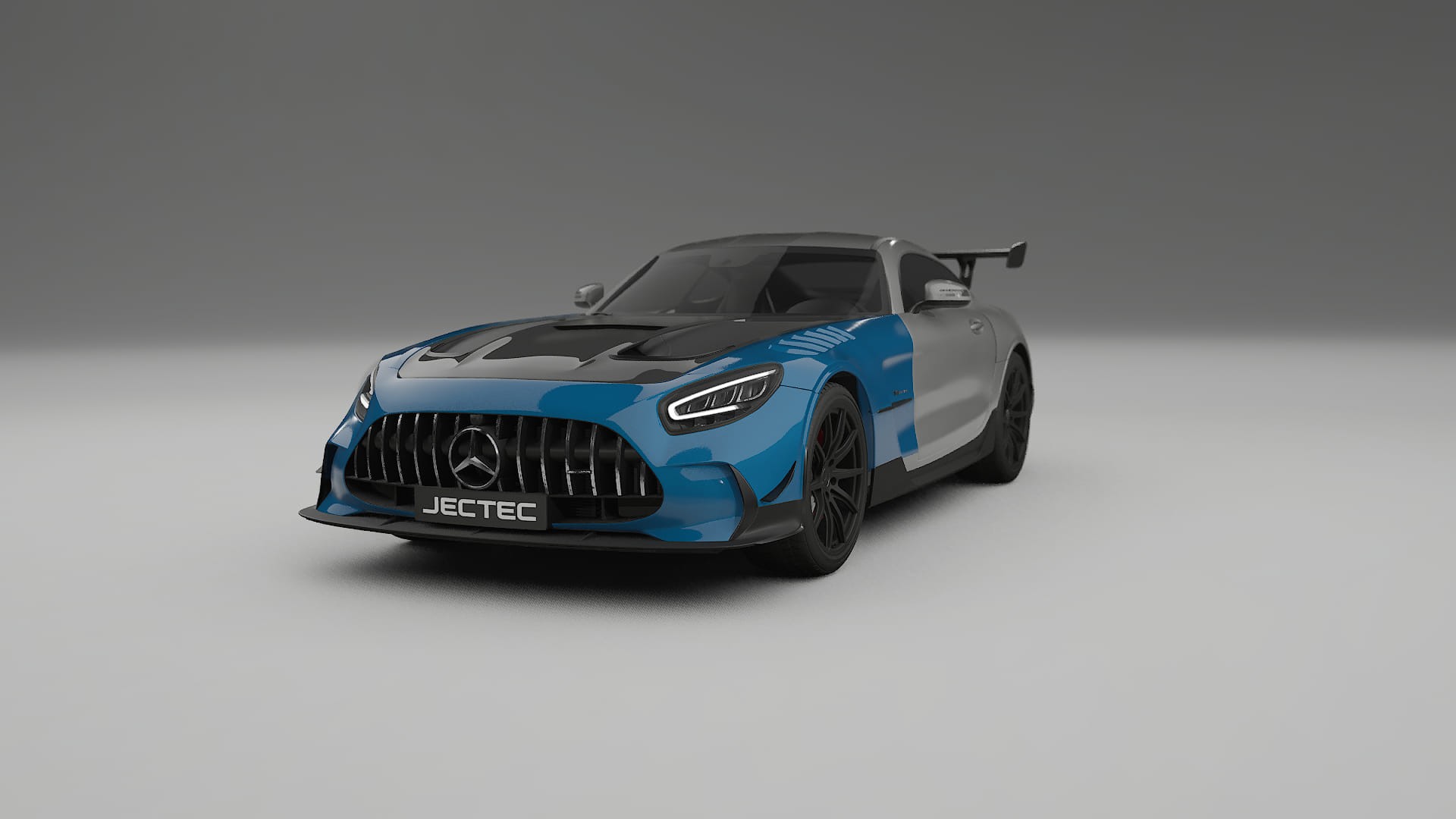 Lackskyddsfilm Mercedes AMG GT Black Series C192 coupe | CrystalGuard Framskyddskit med Kolfiberhuv