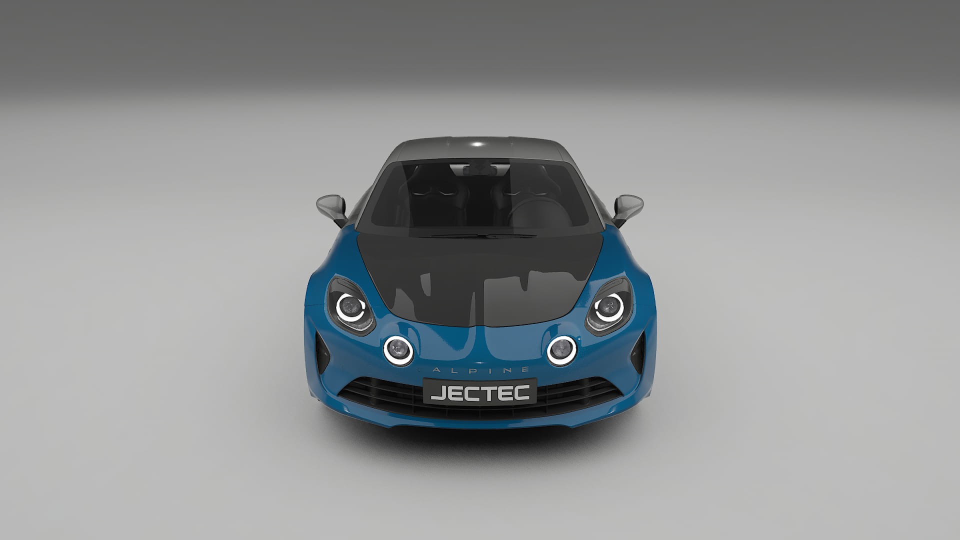 Lackskyddsfilm Renault Alpine A110 | CrystalGuard Framskyddskit med Kolfiberhuv