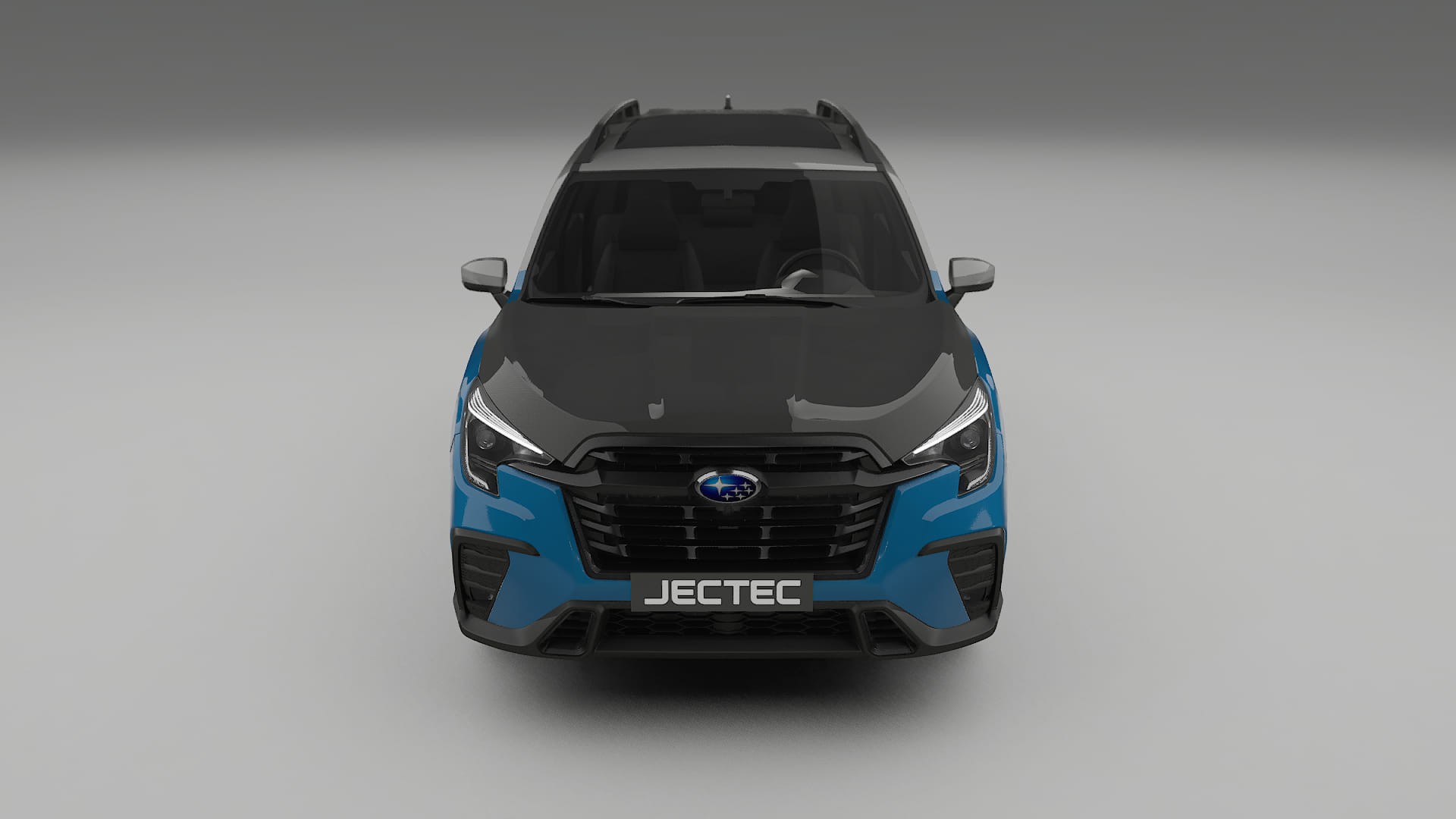 Lackskyddsfilm Subaru Ascent BT facelift | CrystalGuard Framskyddskit med Kolfiberhuv