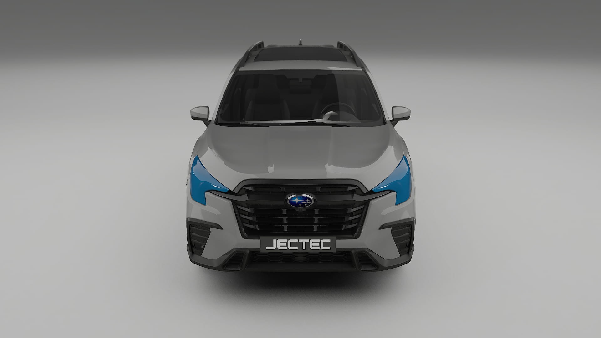 Lackskyddsfilm Subaru Ascent BT facelift | CrystalGuard Framskyddskit med Kolfiberhuv