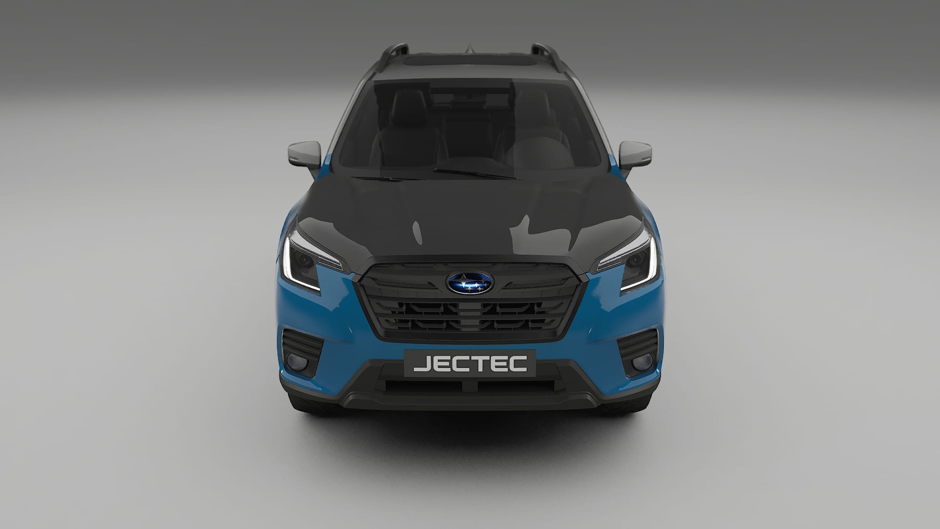 Lackskyddsfilm Subaru Forester V SK facelift | CrystalGuard Framskyddskit med Kolfiberhuv