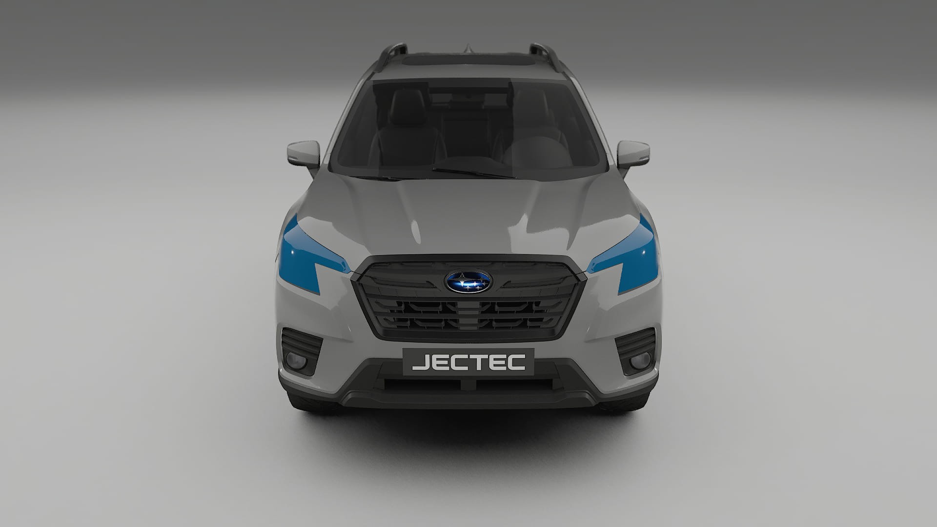 Lackskyddsfilm Subaru Forester V SK facelift | CrystalGuard Framskyddskit med Kolfiberhuv