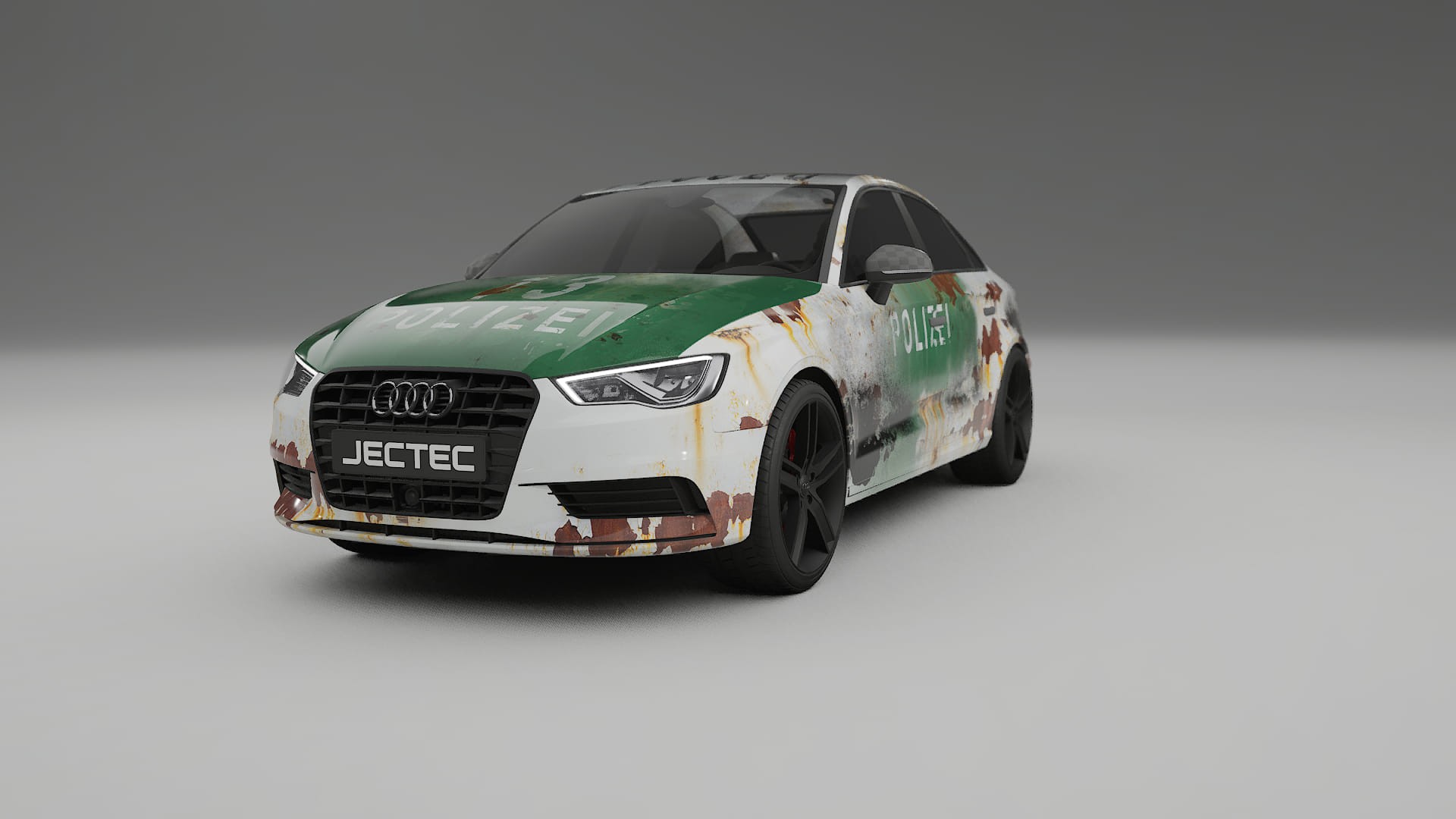 Audi A3 8V sedan prefacelift pre-LCI COBRA 11 – Designad Wrap PPF-sats i utskrivbar polyuretanfilm