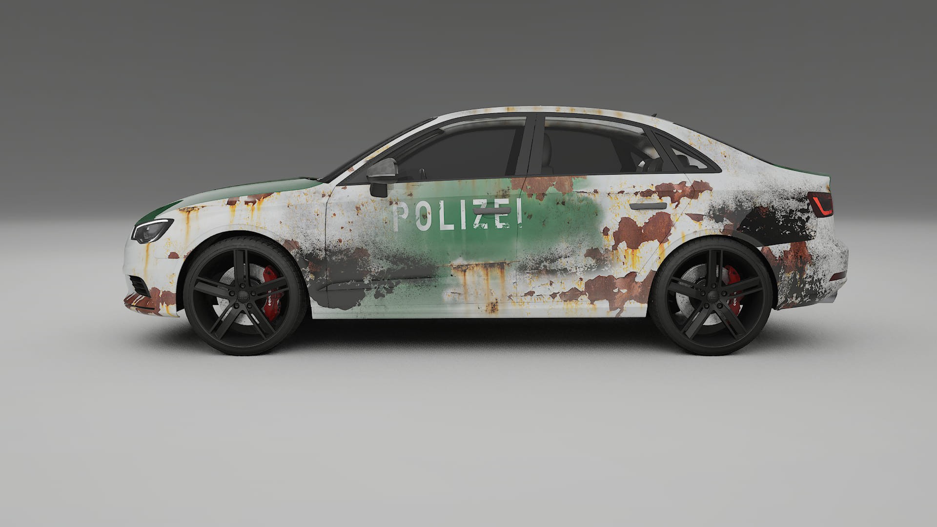 Audi A3 8V sedan prefacelift pre-LCI COBRA 11 – Designad Wrap PPF-sats i utskrivbar polyuretanfilm