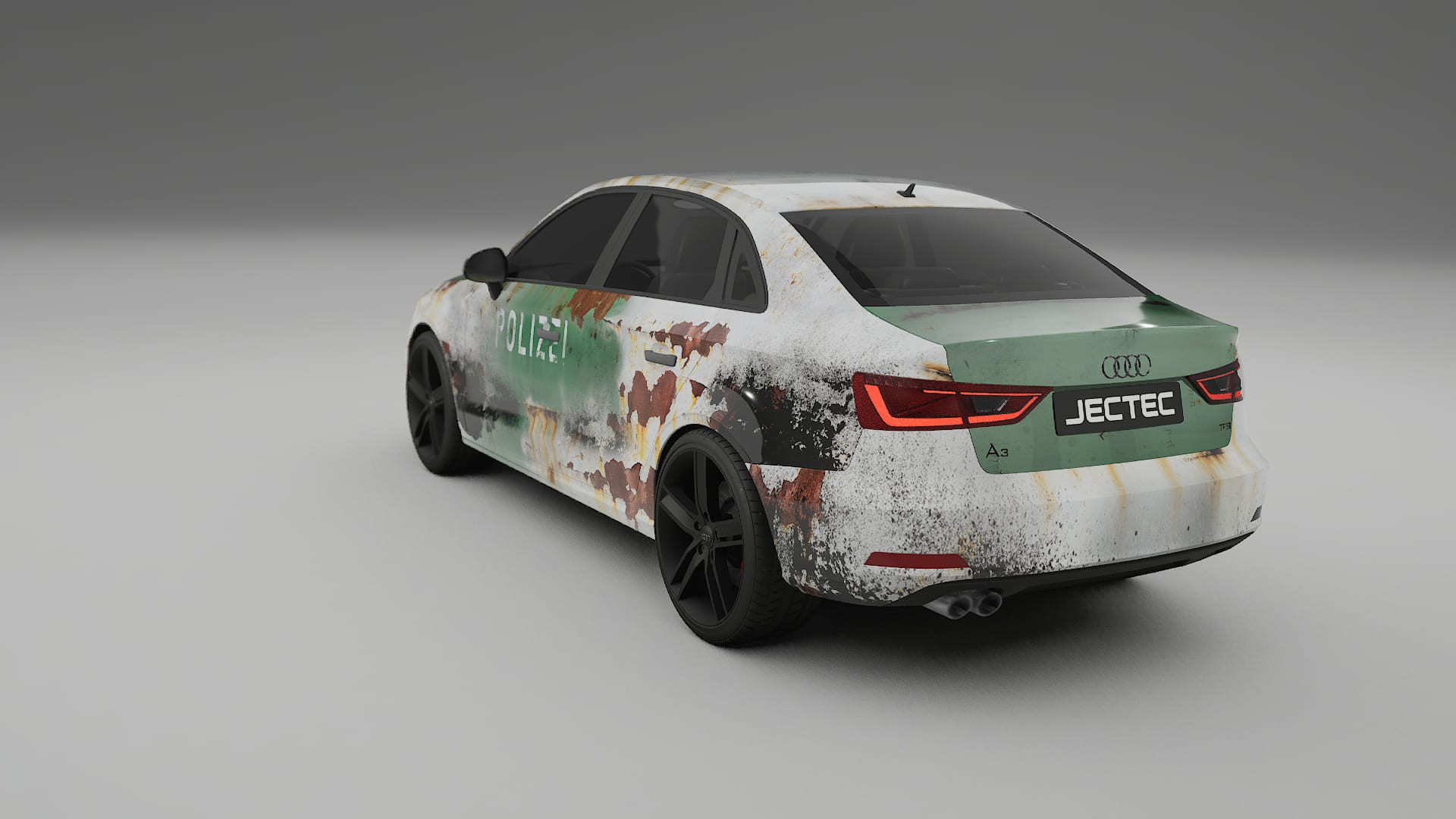 Audi A3 8V sedan prefacelift pre-LCI COBRA 11 – Designad Wrap PPF-sats i utskrivbar polyuretanfilm