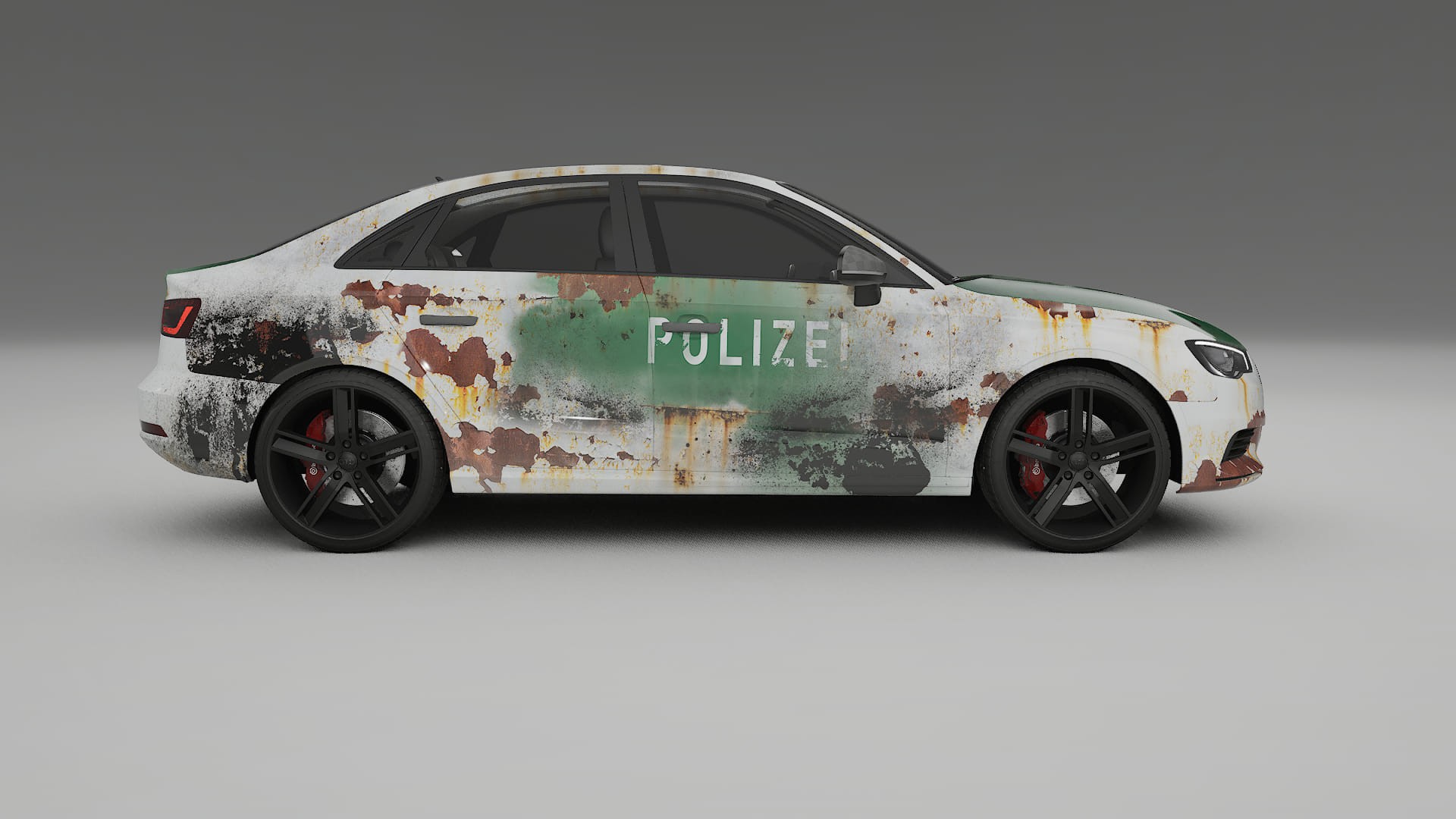 Audi A3 8V sedan prefacelift pre-LCI COBRA 11 – Designad Wrap PPF-sats i utskrivbar polyuretanfilm