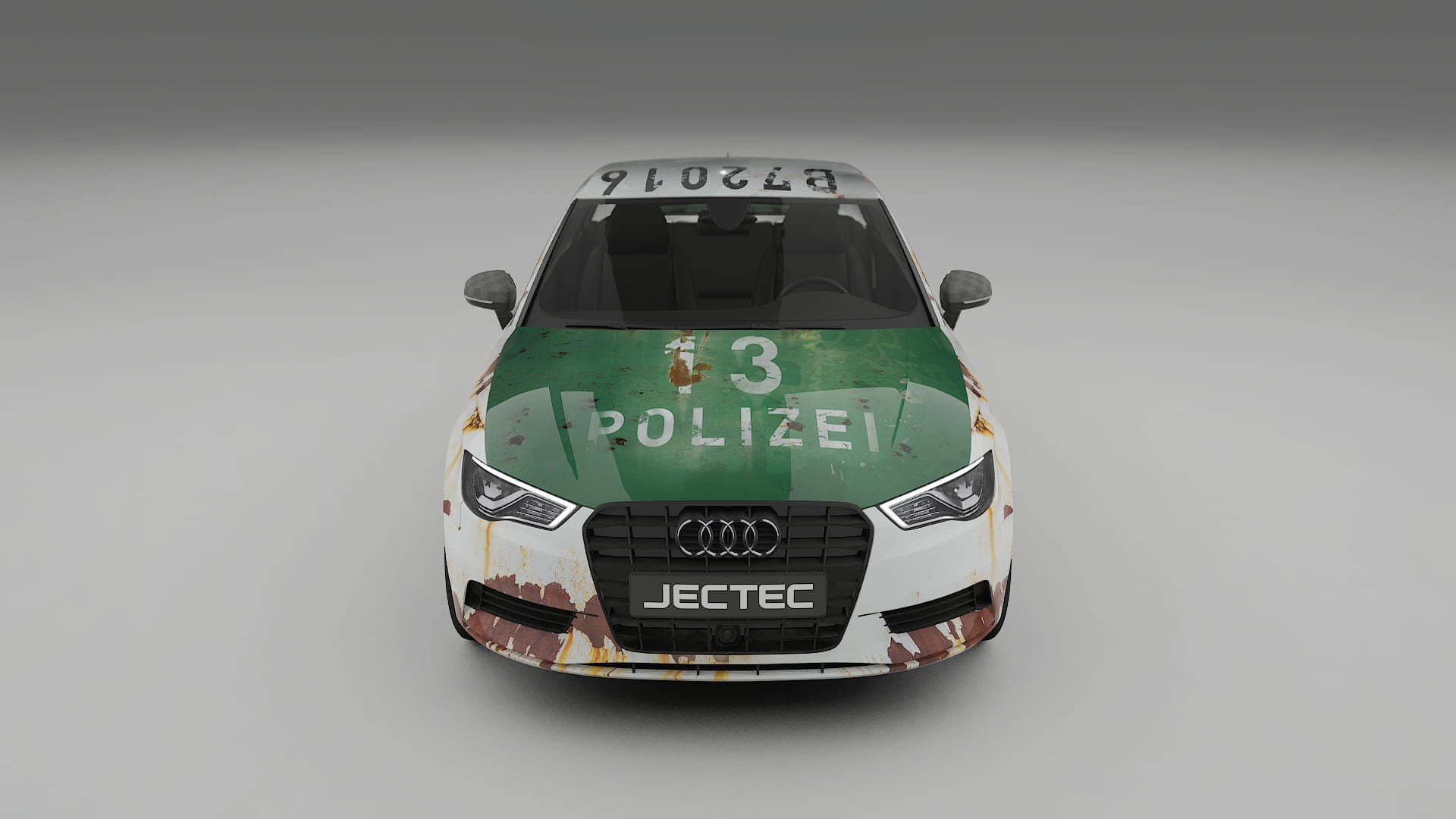 Audi A3 8V sedan prefacelift pre-LCI COBRA 11 – Designad Wrap PPF-sats i utskrivbar polyuretanfilm