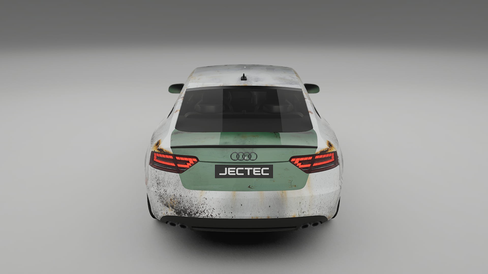 Audi A5 8T Sportback prefacelift pre-LCI COBRA 11 – Designad Wrap PPF-sats i utskrivbar polyuretanfilm