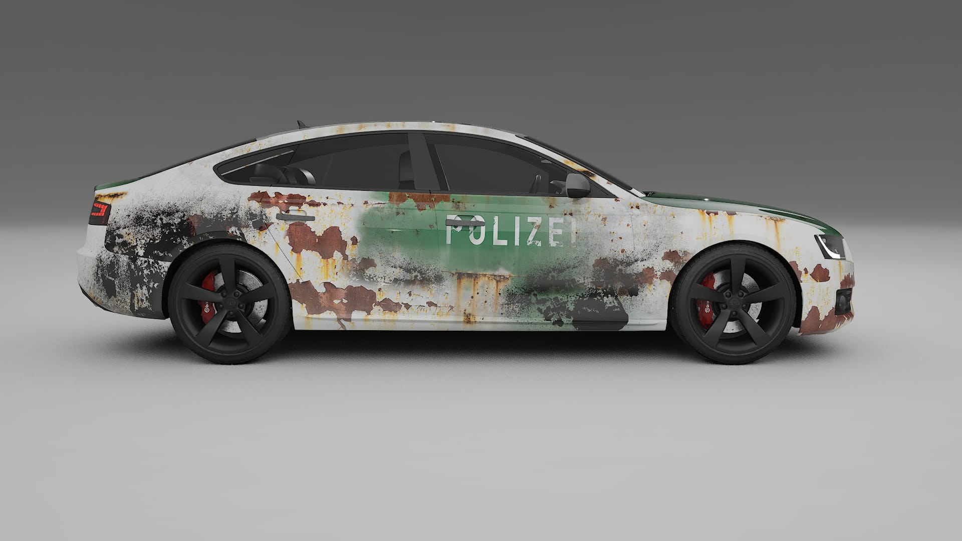 Audi A5 8T Sportback prefacelift pre-LCI COBRA 11 – Designad Wrap PPF-sats i utskrivbar polyuretanfilm