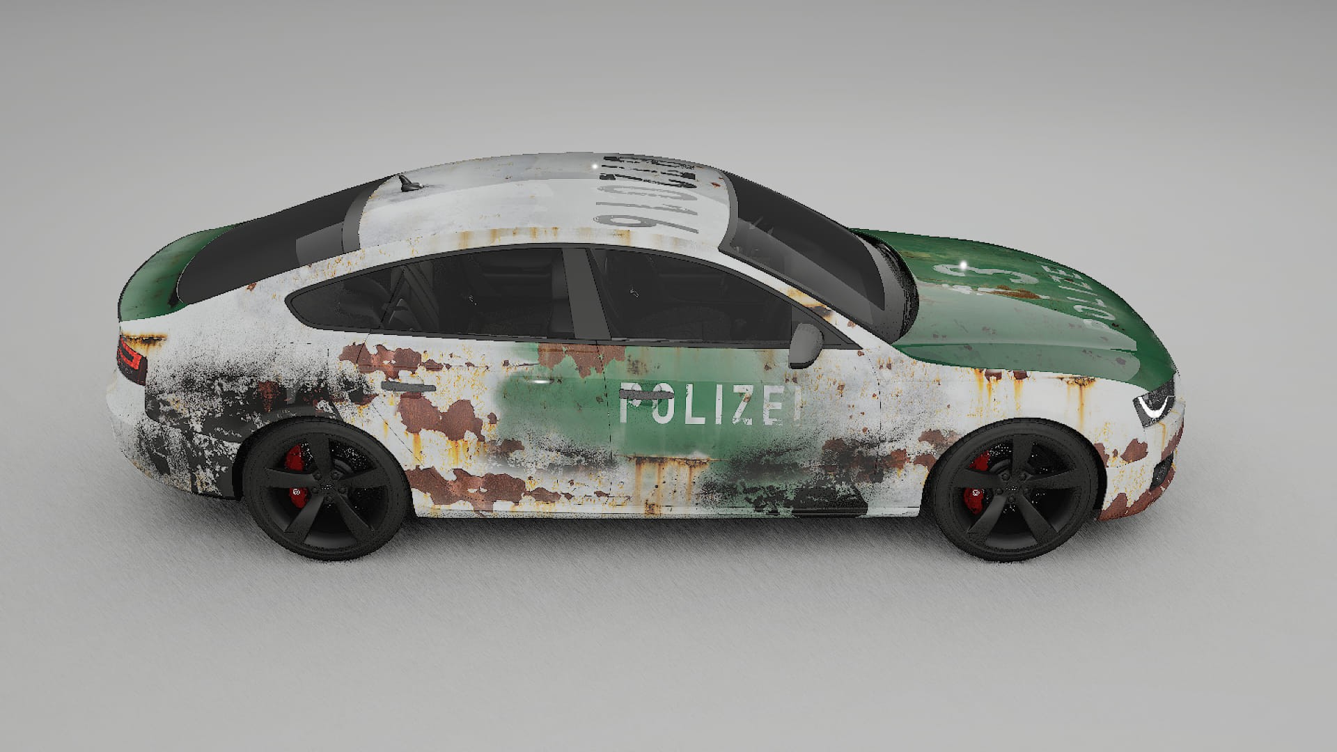 Audi A5 8T Sportback prefacelift pre-LCI COBRA 11 – Designad Wrap PPF-sats i utskrivbar polyuretanfilm