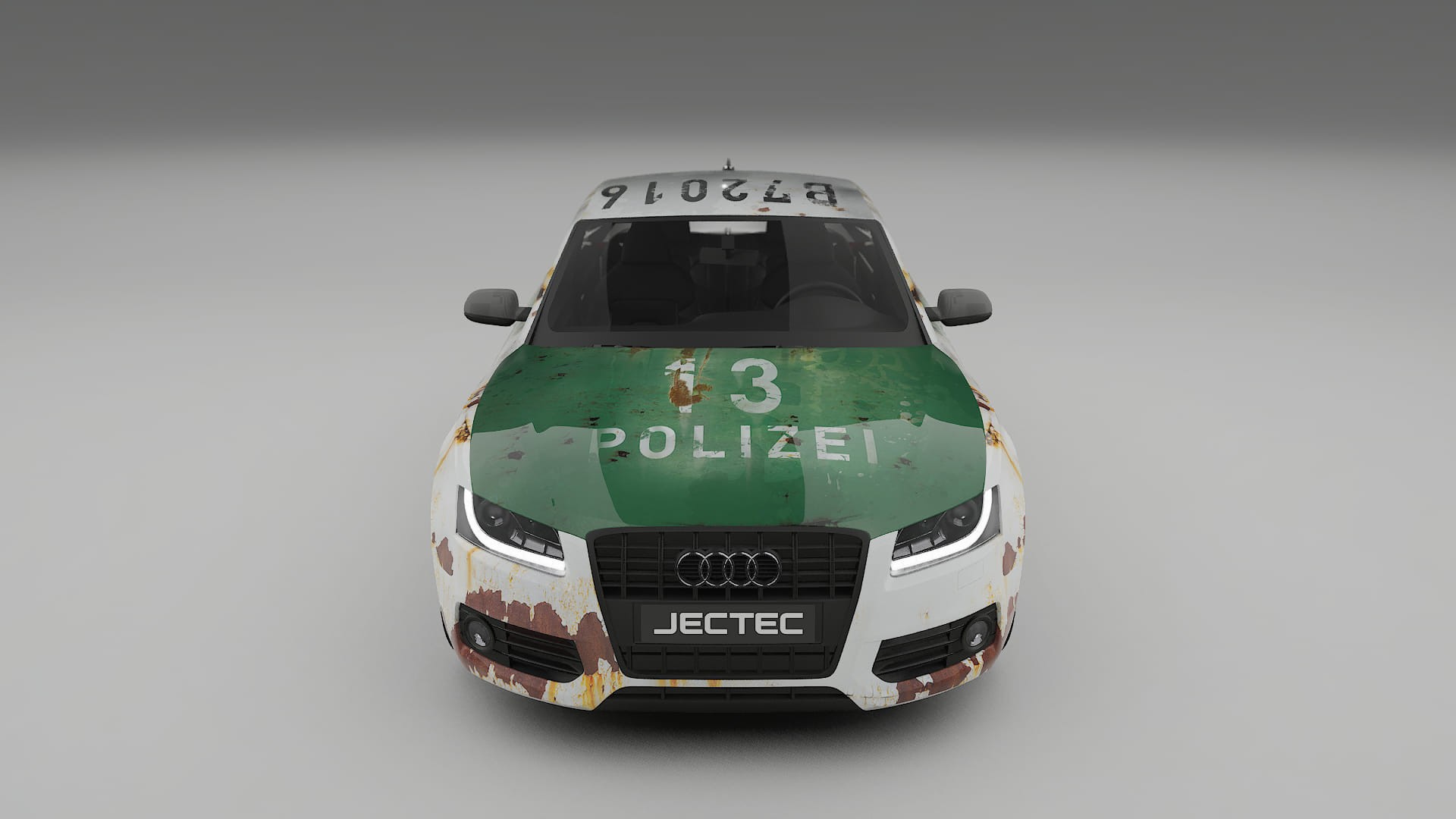 Audi A5 8T Sportback prefacelift pre-LCI COBRA 11 – Designad Wrap PPF-sats i utskrivbar polyuretanfilm