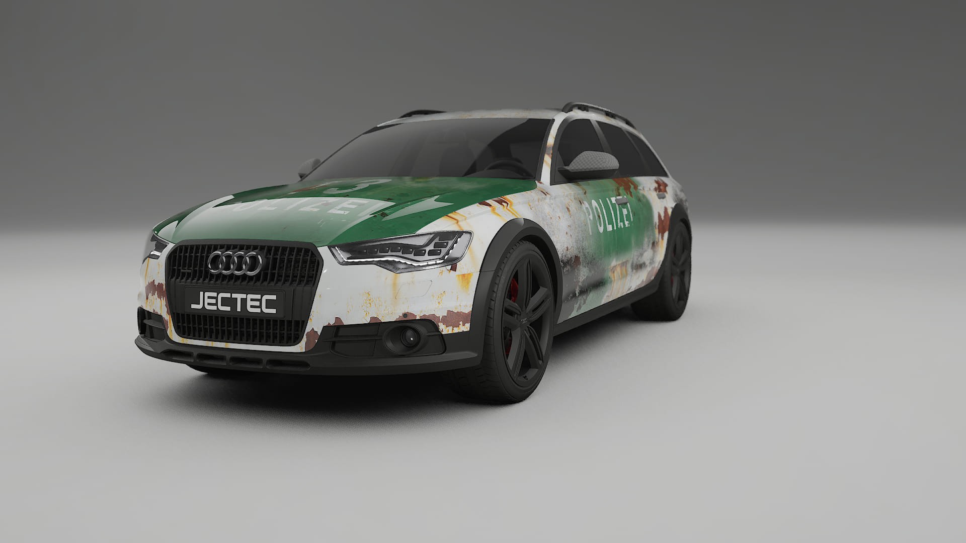 Audi A6 Allroad C7 prefacelift pre-LCI COBRA 11 – Designad Wrap PPF-sats i utskrivbar polyuretanfilm