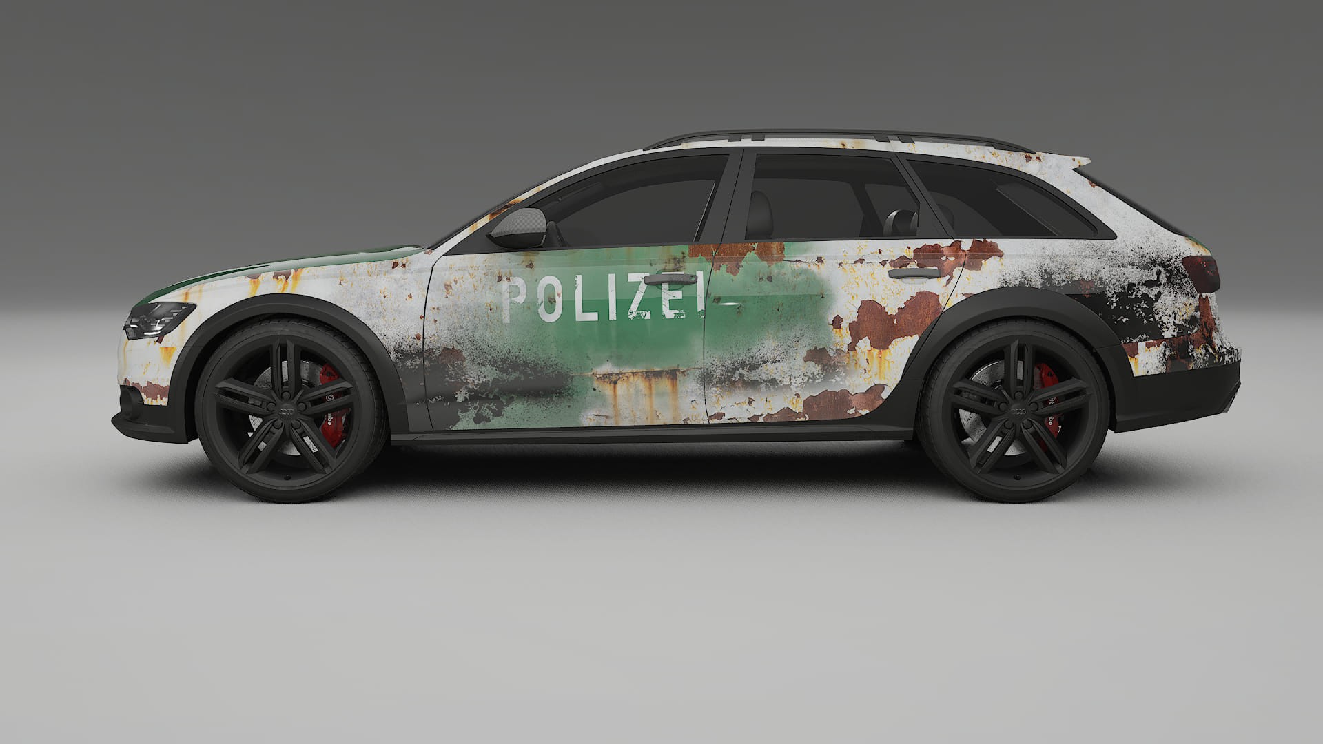 Audi A6 Allroad C7 prefacelift pre-LCI COBRA 11 – Designad Wrap PPF-sats i utskrivbar polyuretanfilm