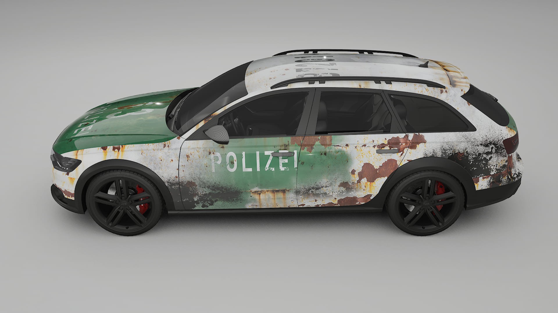 Audi A6 Allroad C7 prefacelift pre-LCI COBRA 11 – Designad Wrap PPF-sats i utskrivbar polyuretanfilm