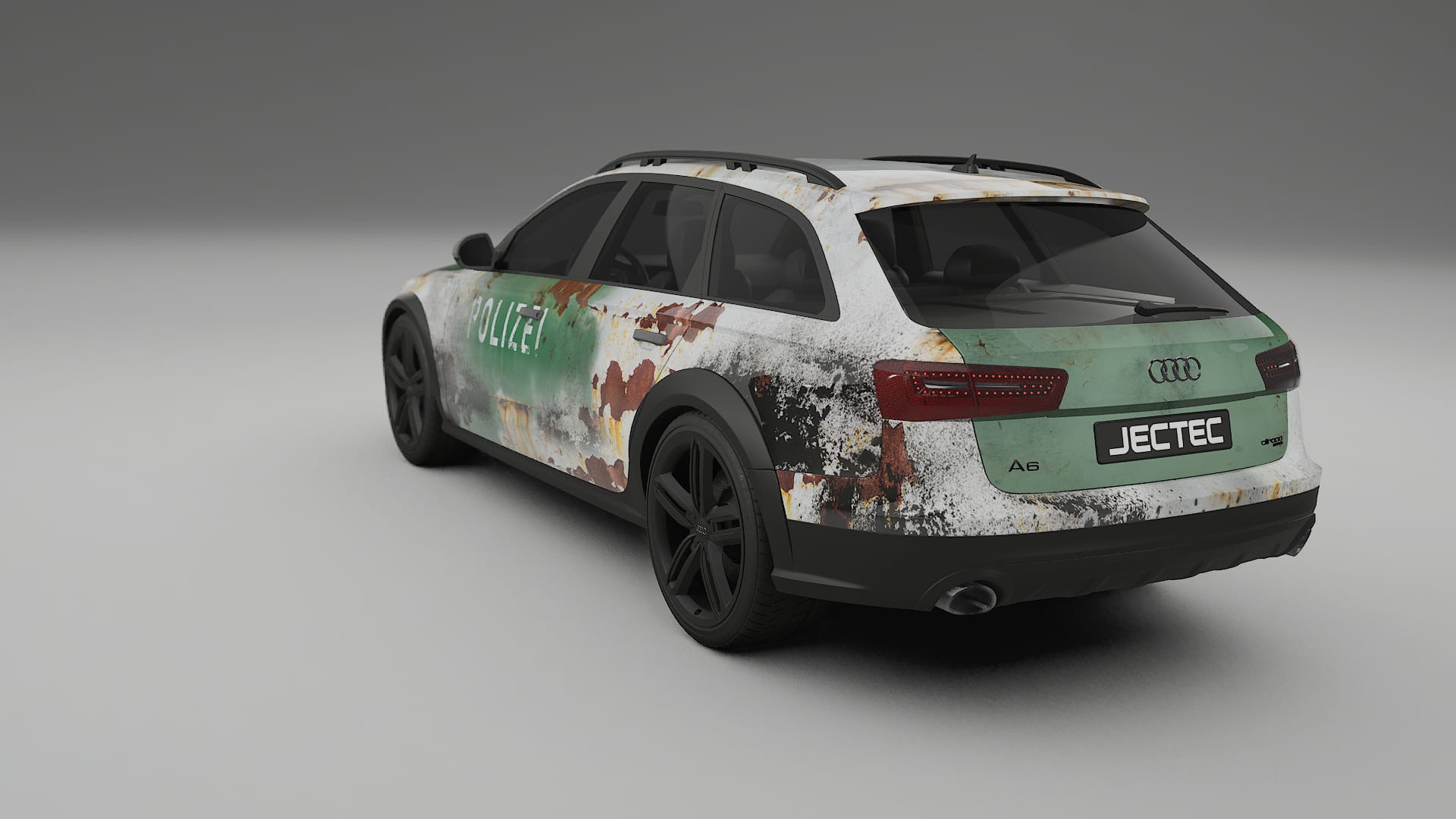 Audi A6 Allroad C7 prefacelift pre-LCI COBRA 11 – Designad Wrap PPF-sats i utskrivbar polyuretanfilm