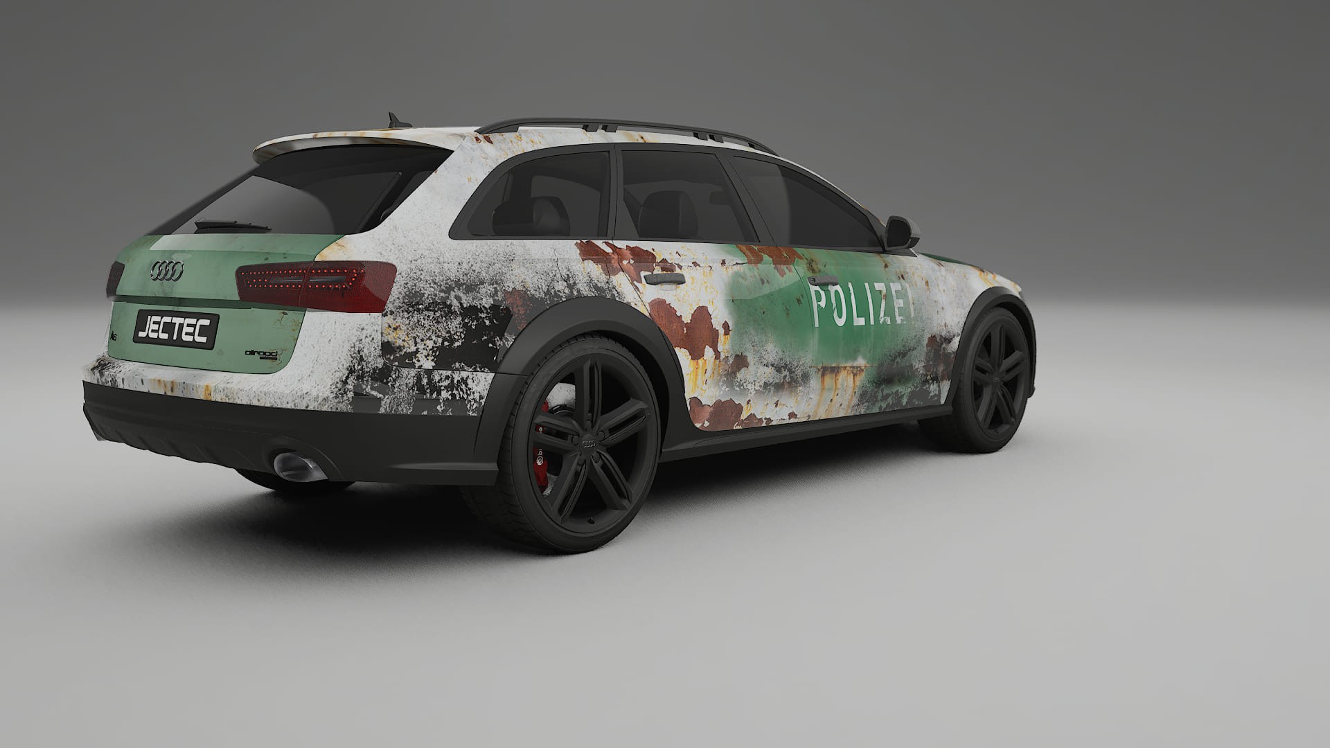 Audi A6 Allroad C7 prefacelift pre-LCI COBRA 11 – Designad Wrap PPF-sats i utskrivbar polyuretanfilm